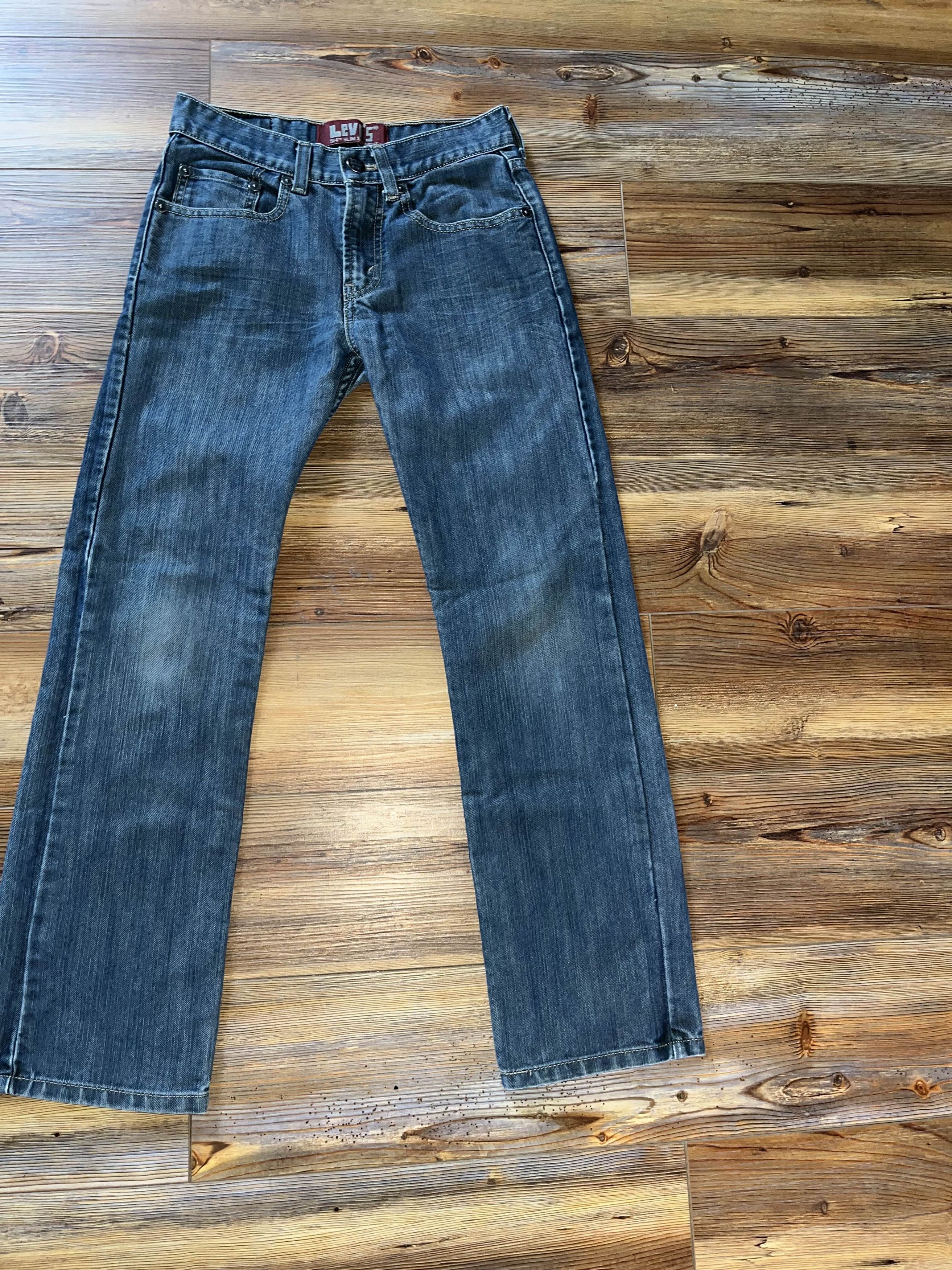 Levi's Vintage Y2K Levis 514 Red Tab Jeans Size 26" / US 2 / IT 38 - 3 Thumbnail