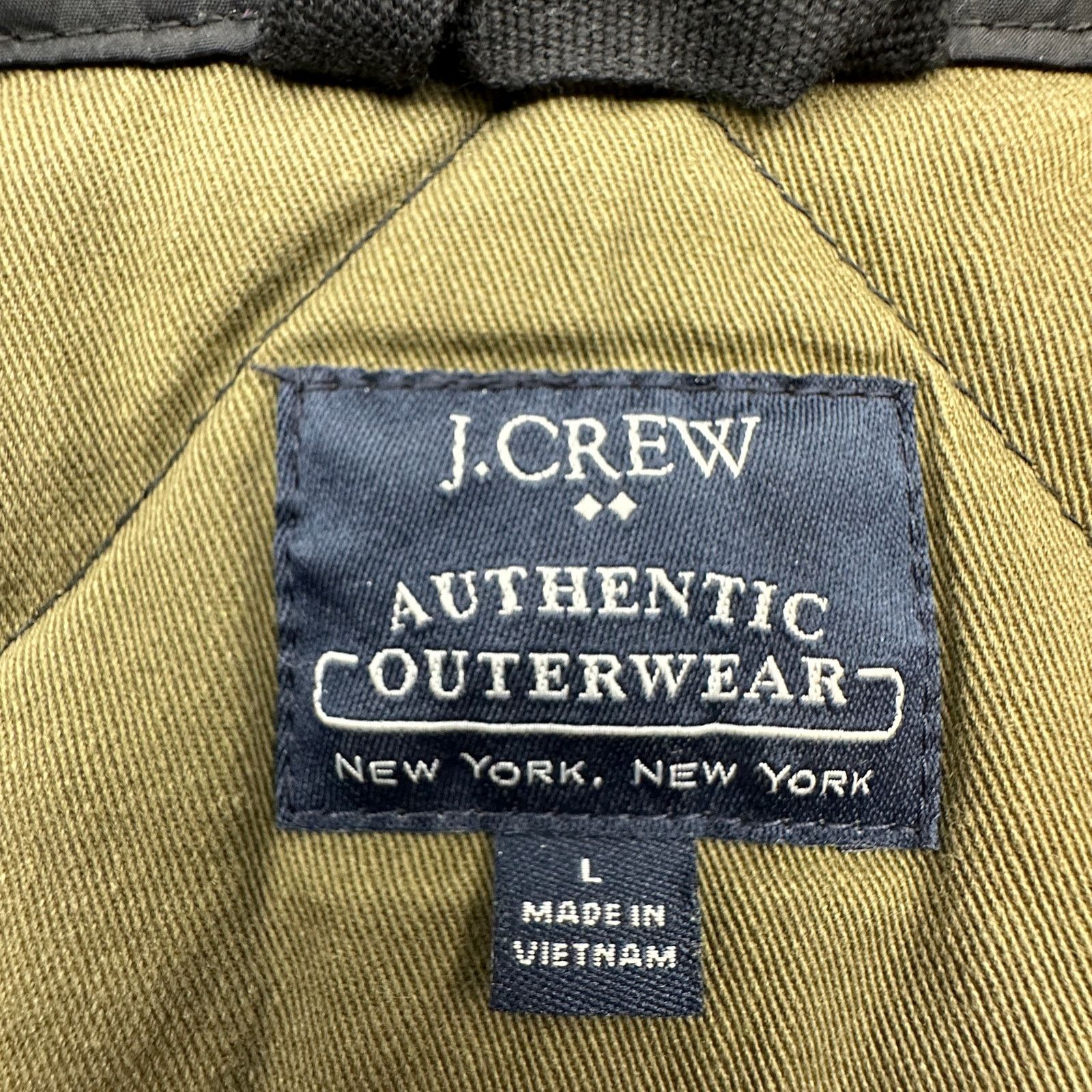 J.Crew J Crew Walker Vest Quilted Full Zip Mens Large 47752 Size US L / EU 52-54 / 3 - 3 Thumbnail