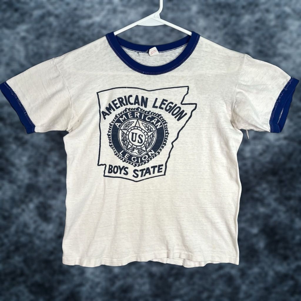 Vintage VINTAGE Russell Southern Shirt Adult Medium American Legion Boys State 1950's Size US M / EU 48-50 / 2 - 1 Thumbnail