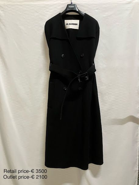 Jil Sander o1loc1c1124 Vests in Black Size L / US 10 / IT 46 - 1 Preview