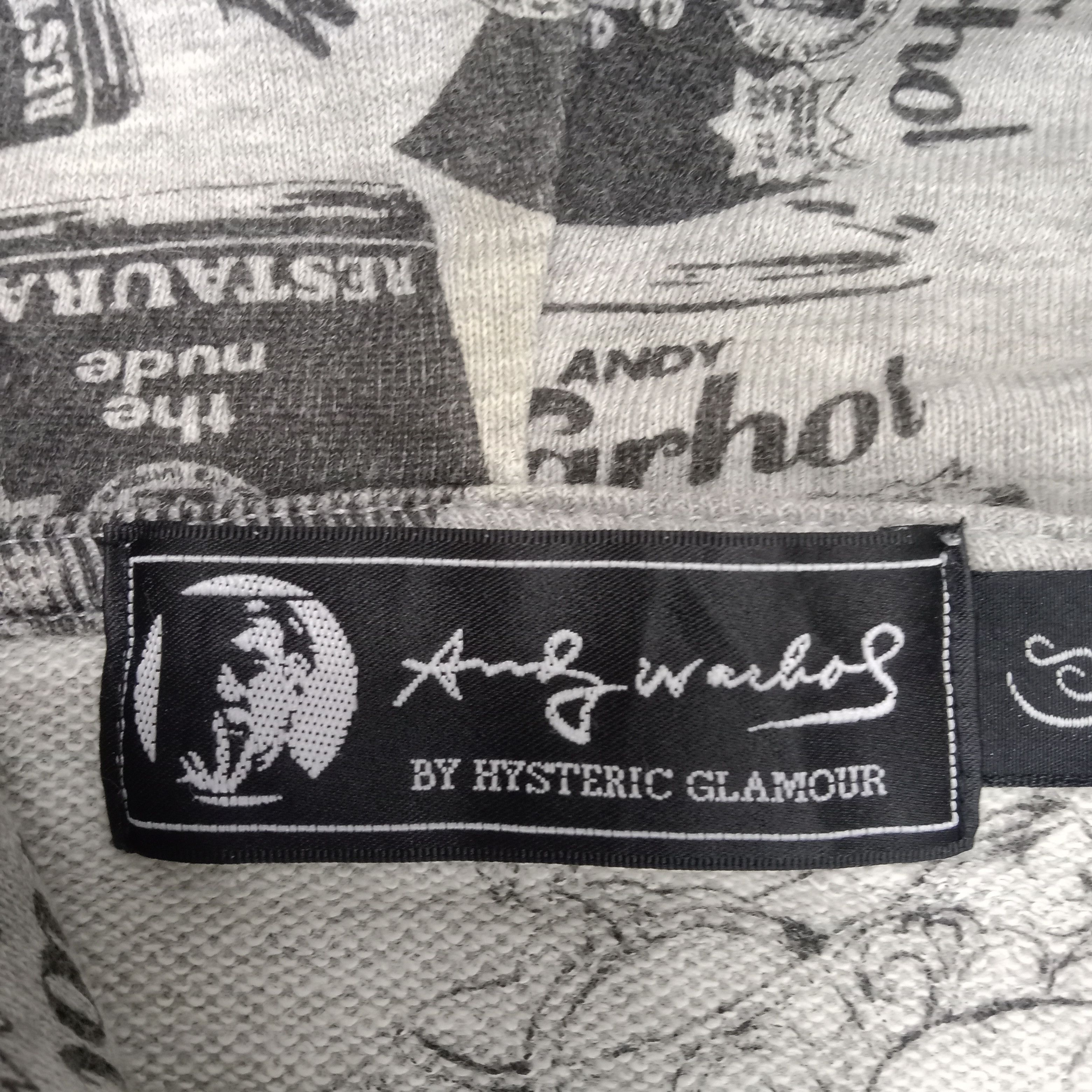 Hysteric Glamour Hysteric Glamour x Andy Warhol Sweatshirt Hoodies Size US XS / EU 42 / 0 - 4 Thumbnail
