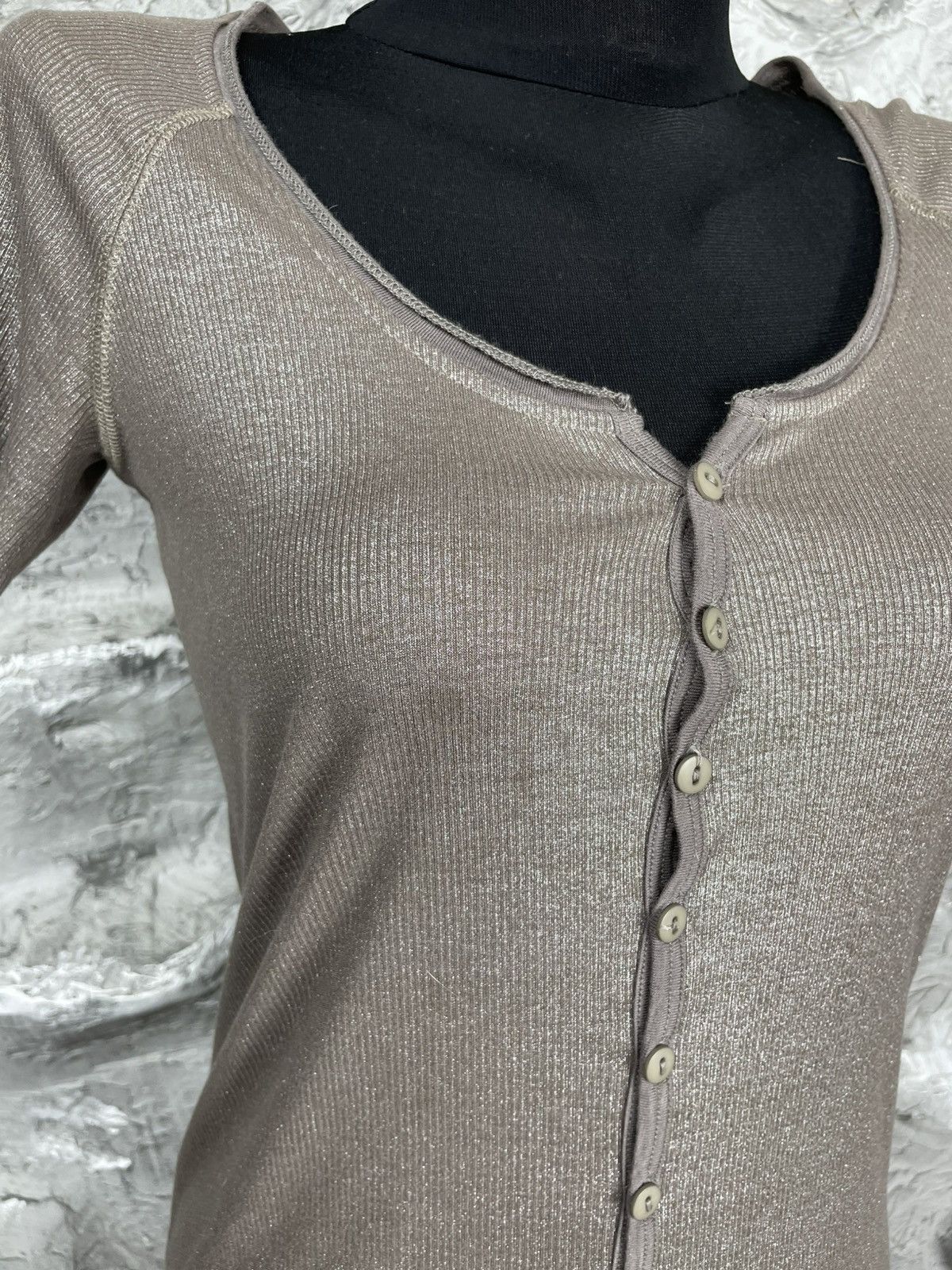 Japanese Brand × Le Grande Bleu (L.G.B.) L.G.B Glamour Shiny Blouse Dress Japanese Archive Y2K Size S / US 4 / IT 40 - 7 Thumbnail