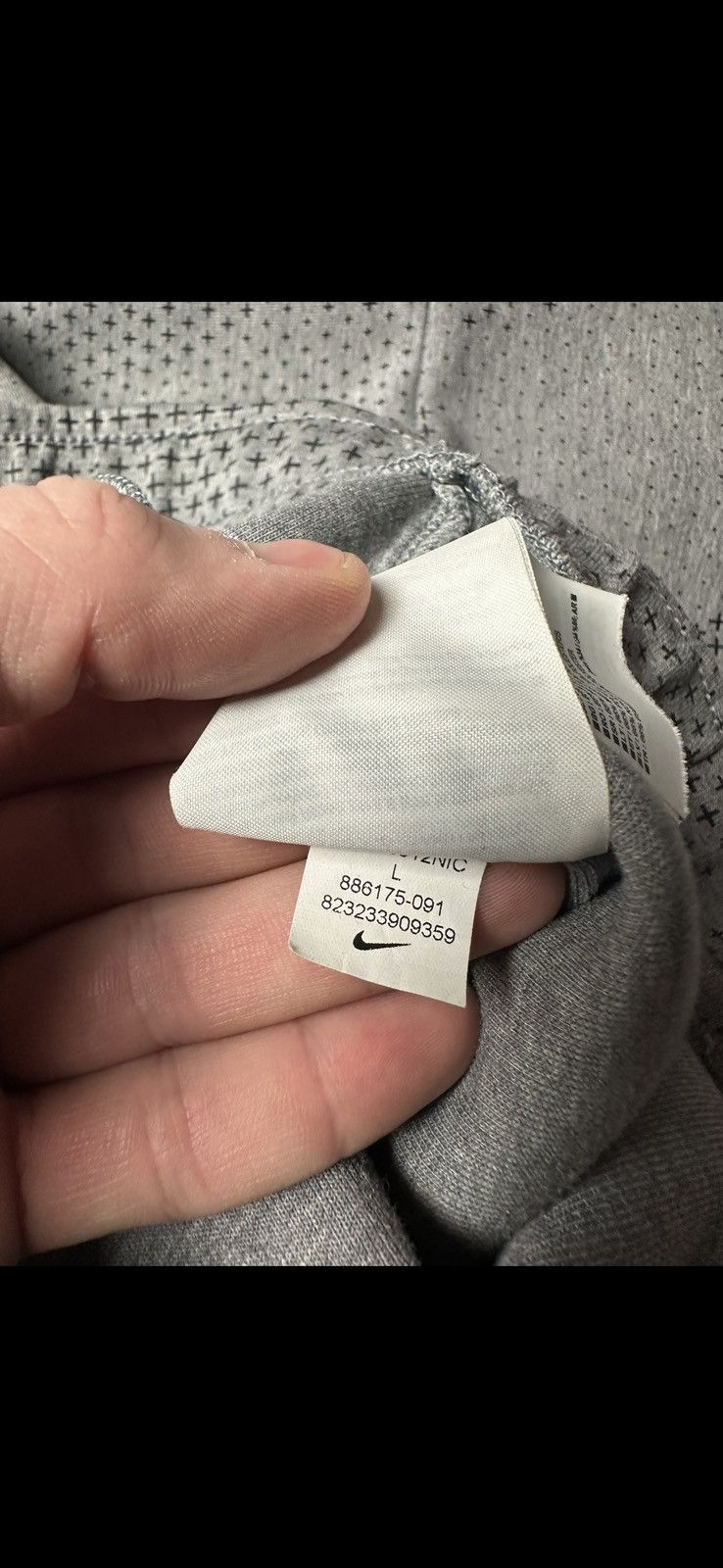 Nike × Vintage Vintage Nike Tech fleece joggers size L logo rare drill Size US 34 / EU 50 - 8 Thumbnail