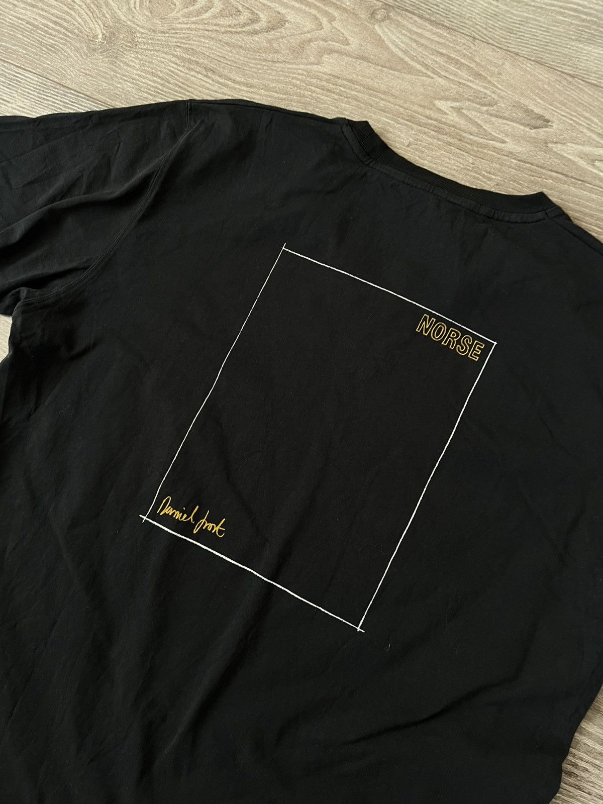 Norse Projects Norse Projects X Daniel Frost Kayak Avant Garde Bug Logo Tee Size US XL / EU 56 / 4 - 15 Thumbnail