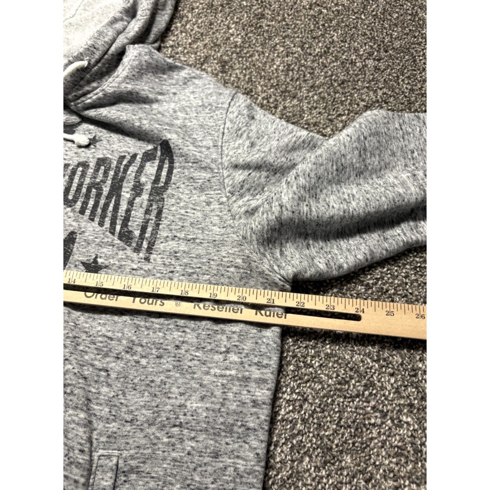 Under Armour Under Armour Project Rock Hoodie Mens Large Gray Terry Loose Sweatshirt Size US L / EU 52-54 / 3 - 6 Thumbnail
