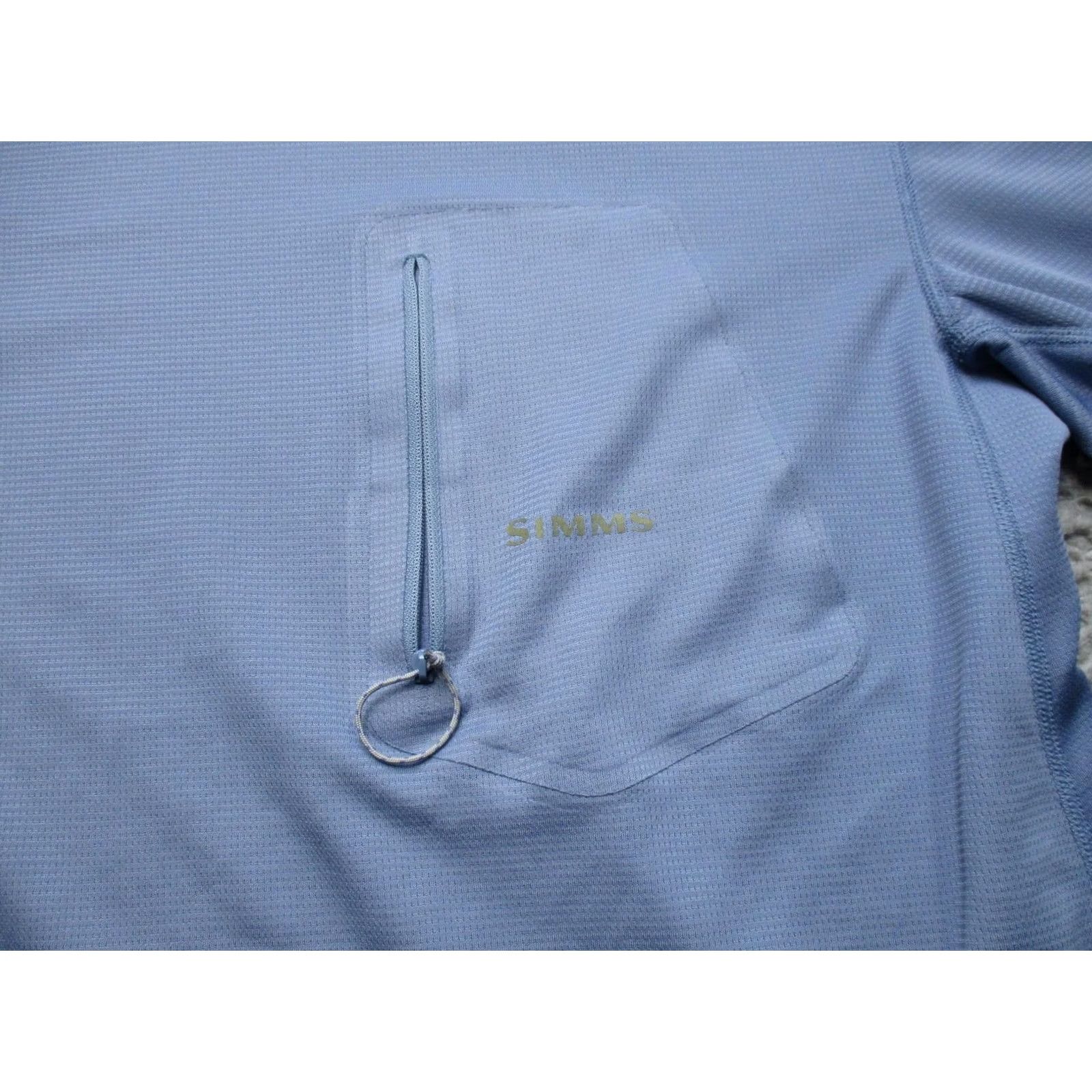 Vintage Simms COR3 Shirt Mens M Blue Long Sleeve Fishing Performance Lightweight Top Size US M / EU 48-50 / 2 - 5 Thumbnail