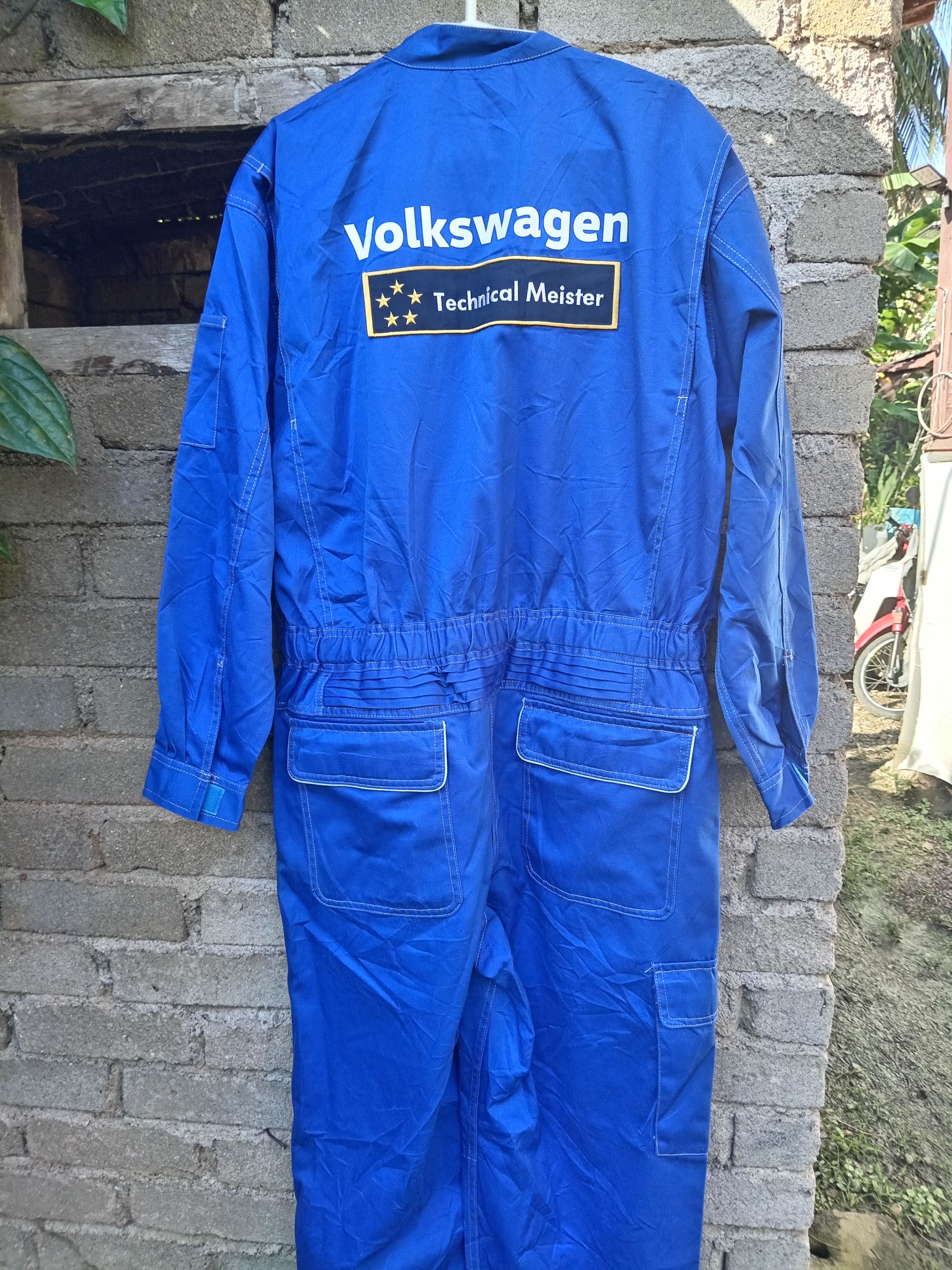 Sports Specialties × Vintage Rare volkswagen jumpsuits coverall workes japan made Size US 36 / EU 52 - 4 Thumbnail