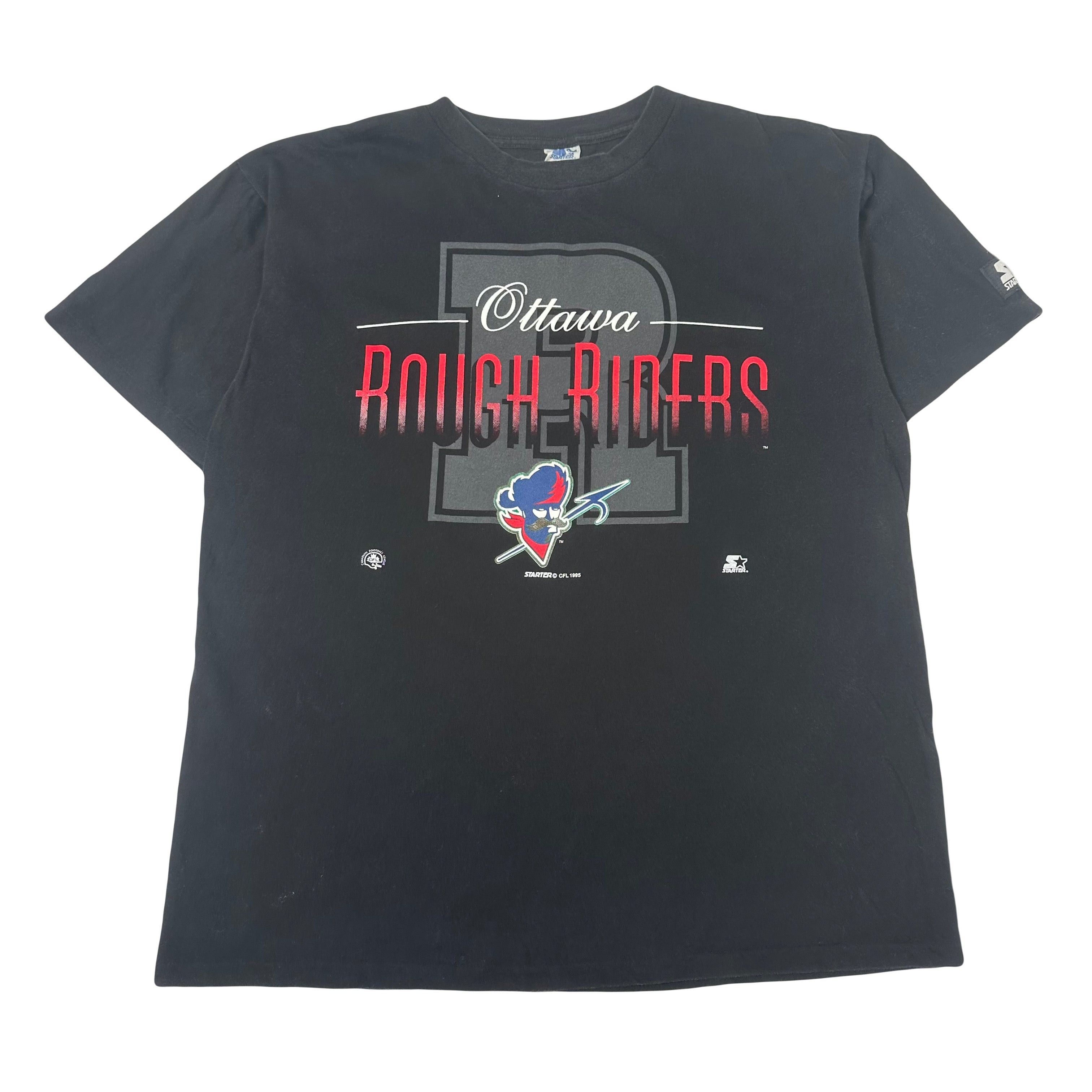 Starter 1995 Starter Ottawa Rough Riders CFL Tee L Size US L / EU 52-54 / 3 - 1 Thumbnail