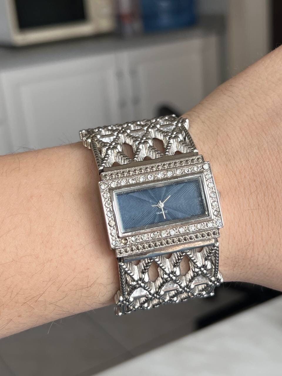 Japanese Brand × Vintage Vintage Japanese style futuristic Watch Big Bracelet Size ONE SIZE - 9 Thumbnail