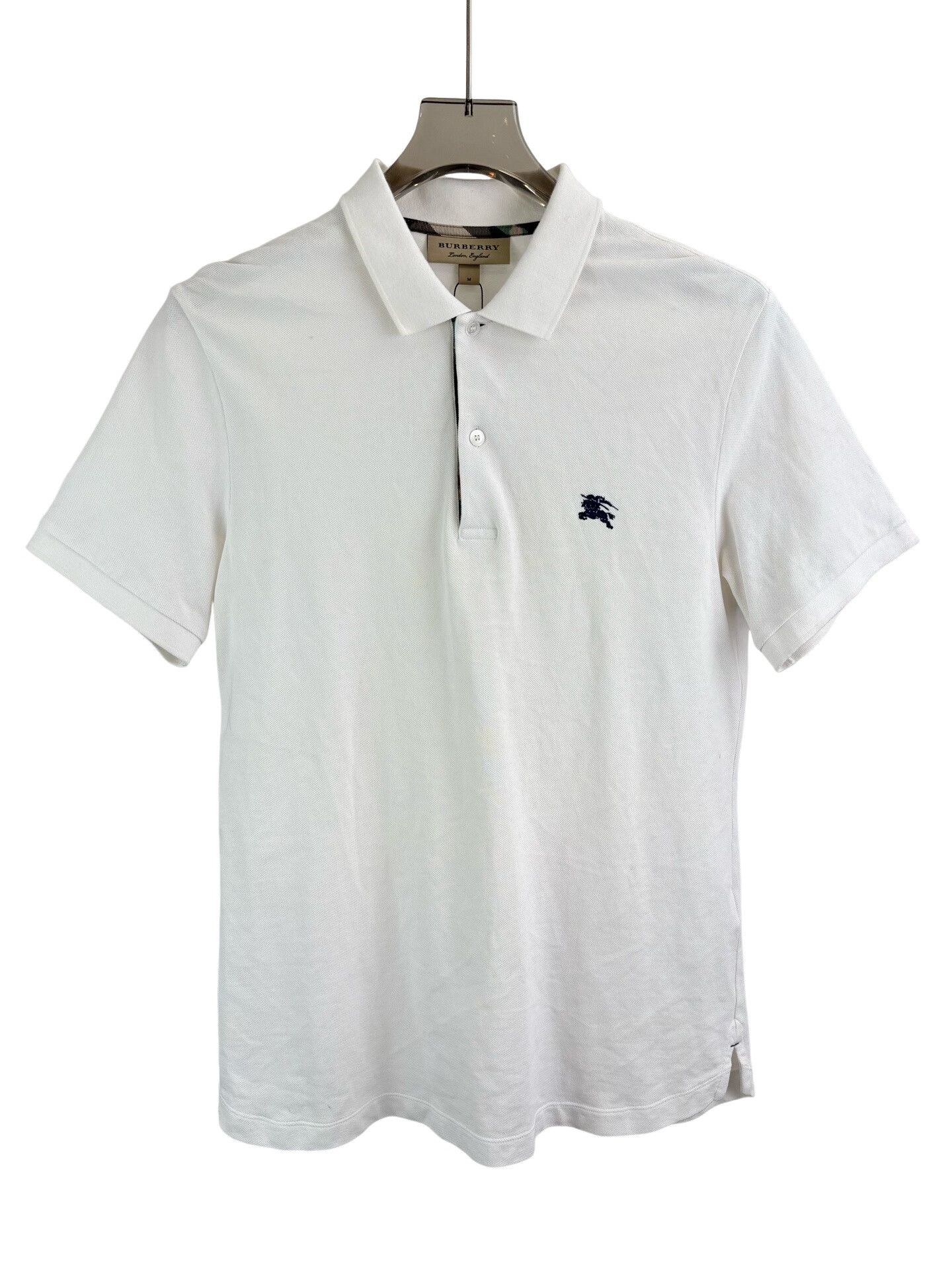 Burberry Burberry Embroidered Knight Polo Shirt M Size US M / EU 48-50 / 2 - 1 Thumbnail