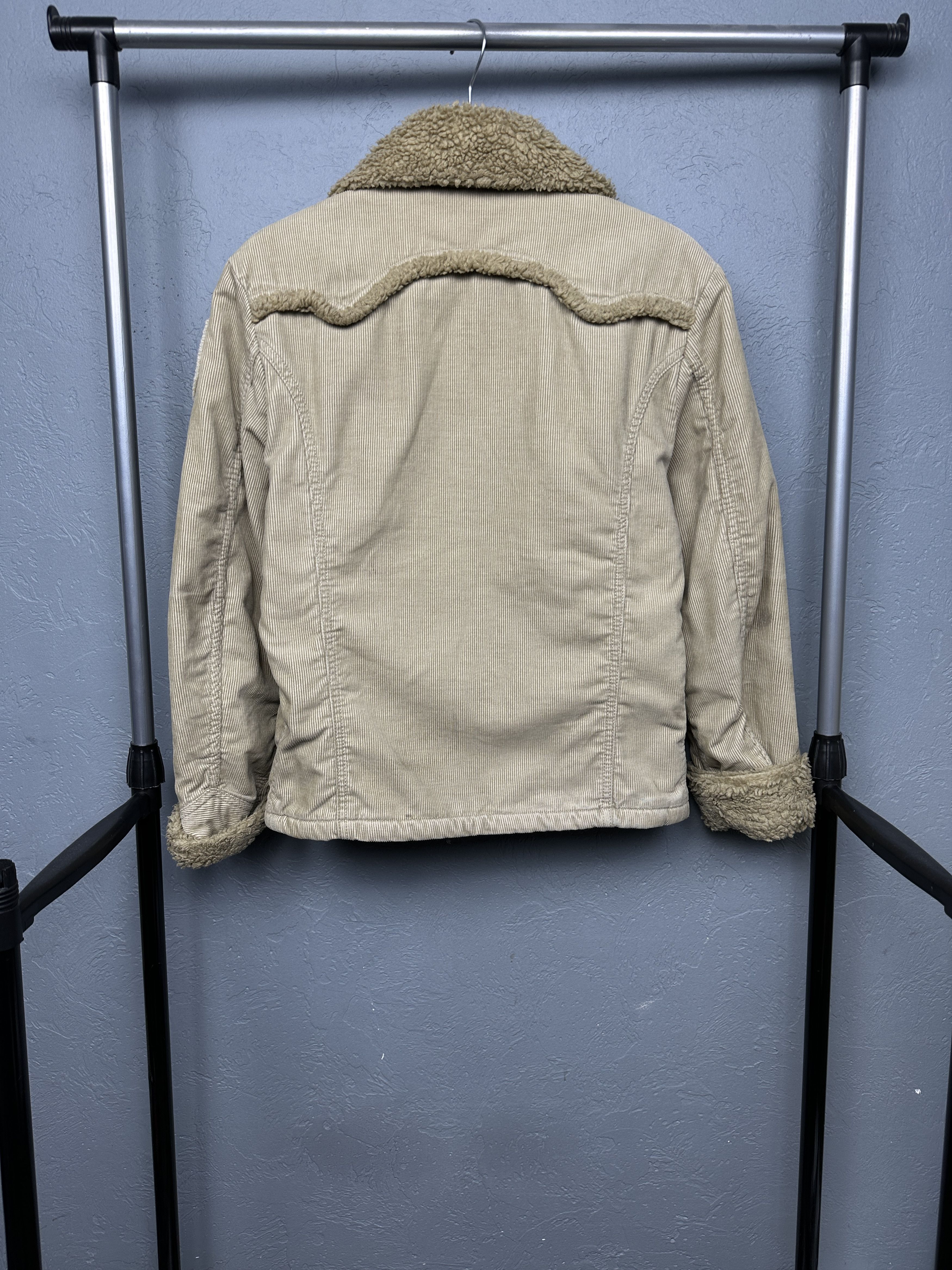 Diesel Diesel Vintage Womens Corduroy Sherpa Jacket Size S / US 4 / IT 40 - 10 Thumbnail