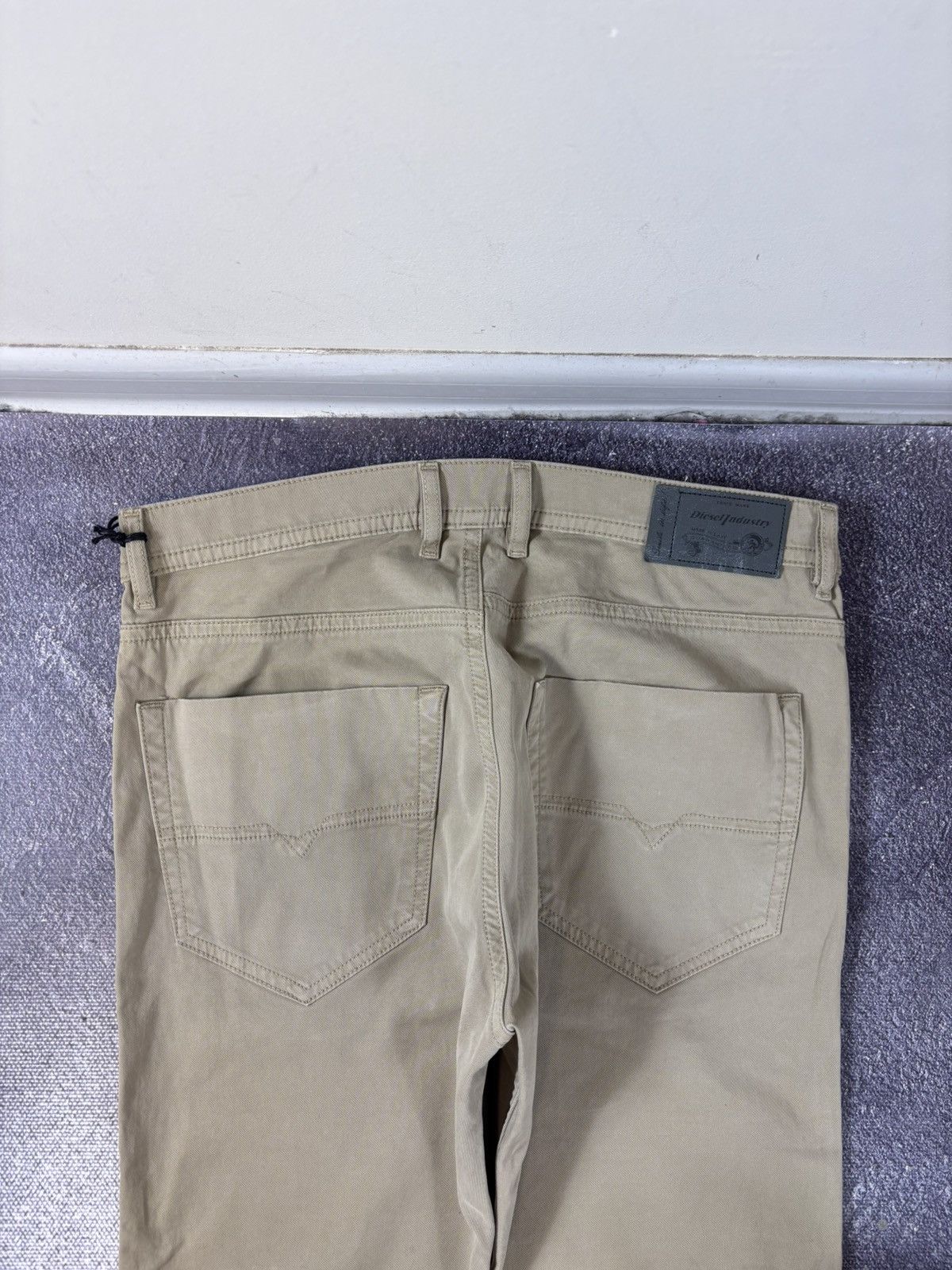 Diesel Diesel Tepphar NWT Men’s Beige Slim Fit Stretch Chino Pants Size US 30 / EU 46 - 16 Thumbnail