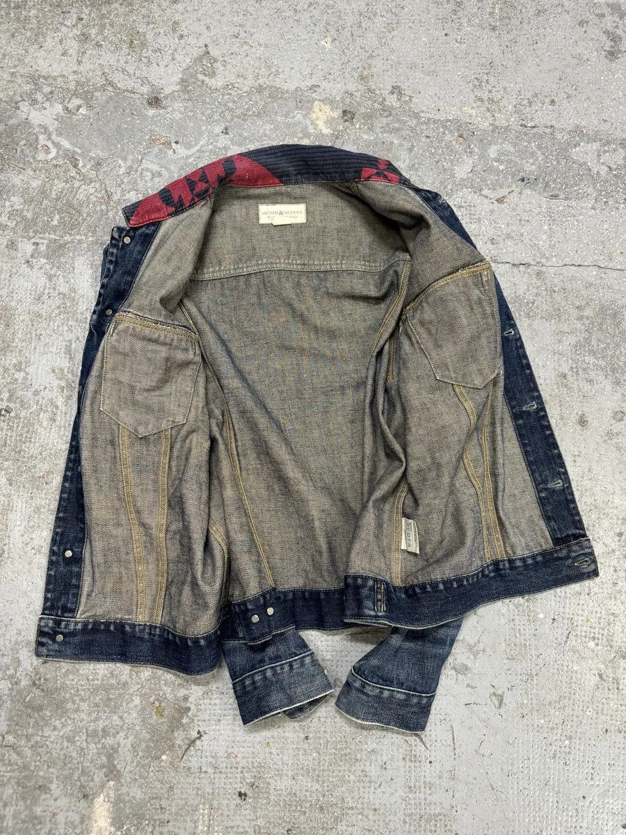 Polo Ralph Lauren 1990s Ralph Lauren Faded Blue Denim Indian Jacket Size US M / EU 48-50 / 2 - 6 Thumbnail