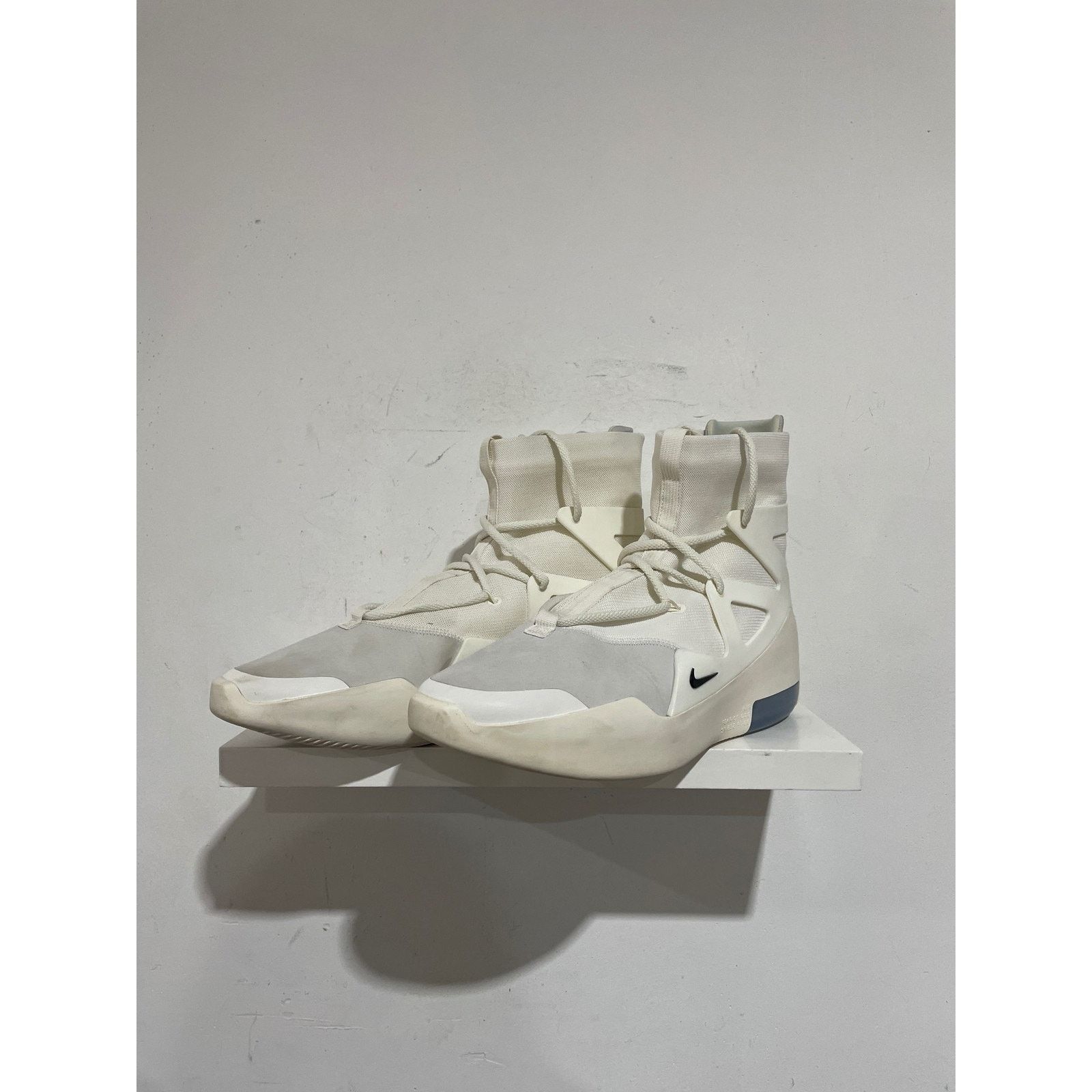 Nike NIKE AIR FEAR OF GOD 1 SAIL BLACK SIZE 13 PREOWNED Size US 13 / EU 46 - 1 Thumbnail