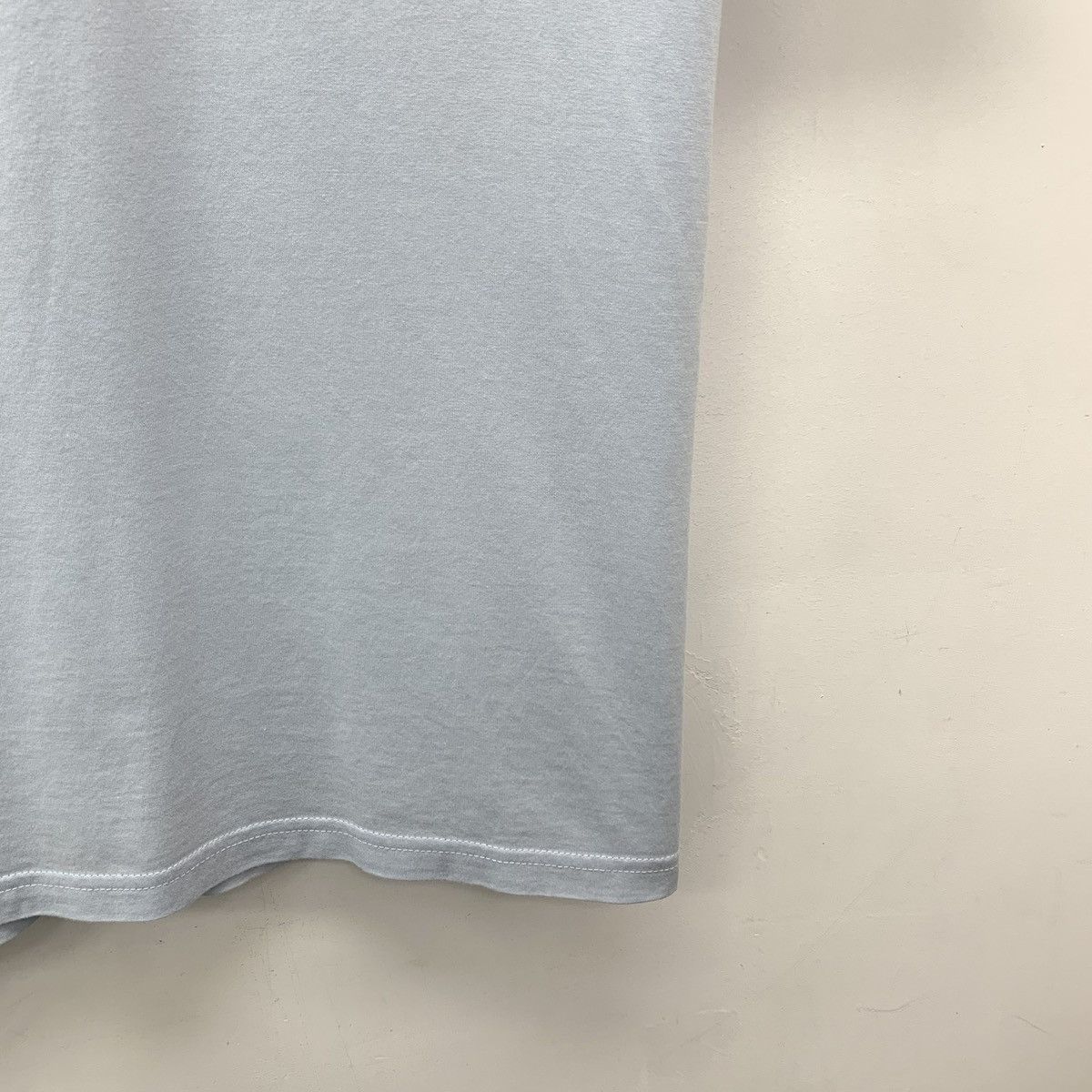 Burberry Burberry Blue TB Logo Print Cotton Crew Neck T-shirt K26WX Size US XXS / EU 40 - 4 Thumbnail