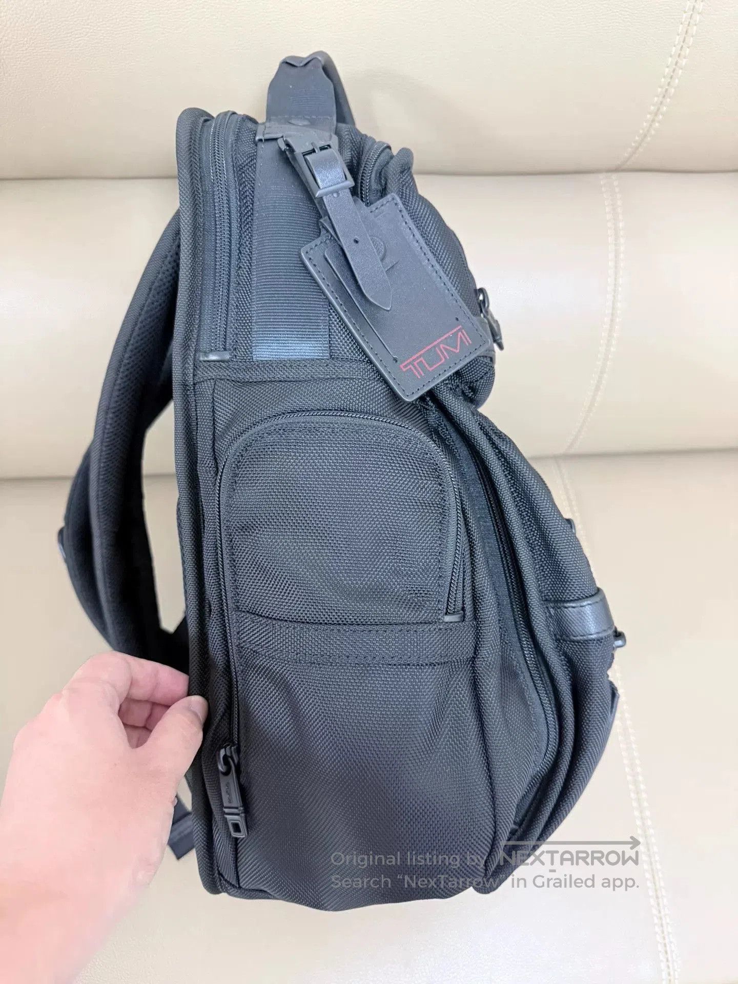 Tumi TUMI ALPHA3 Men's Business Laptop Backpack. Size ONE SIZE - 3 Thumbnail
