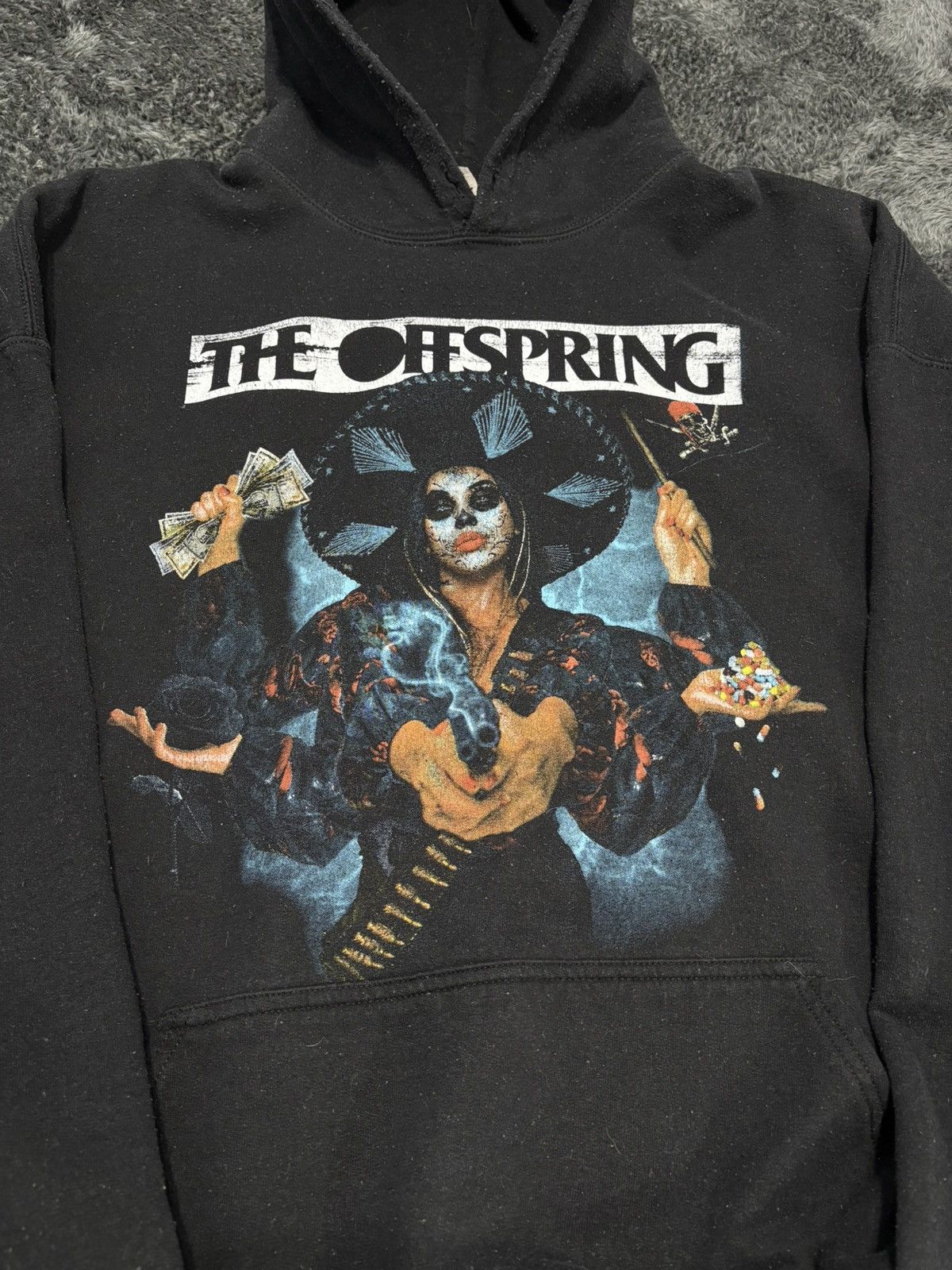 Band Tees Vintage The Offspring Europe Tour Hoodie Size US XL / EU 56 / 4 - 2 Thumbnail