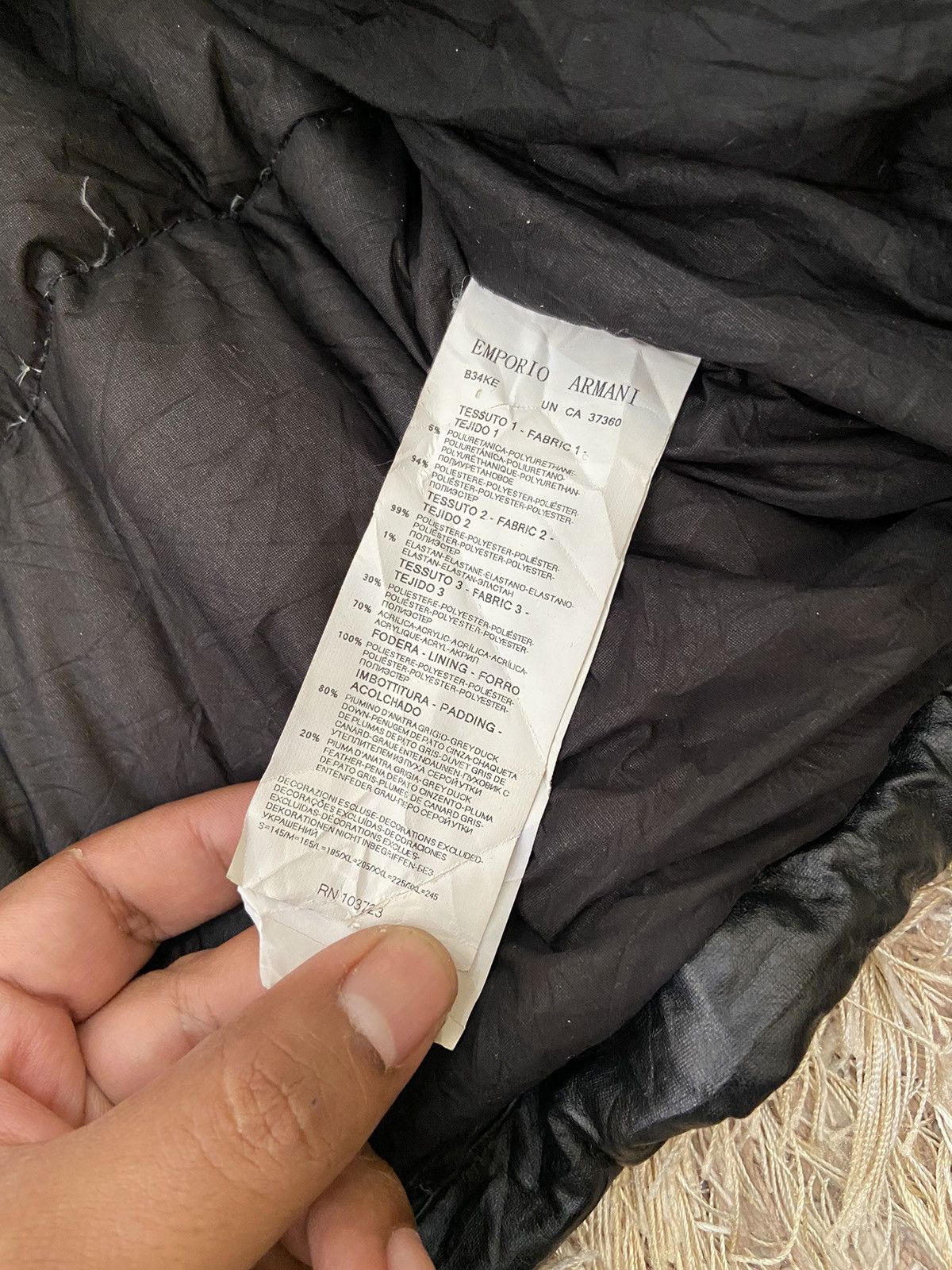 Emporio Armani × Other Goose Down Puffer Jacket Size US L / EU 52-54 / 3 - 14 Thumbnail