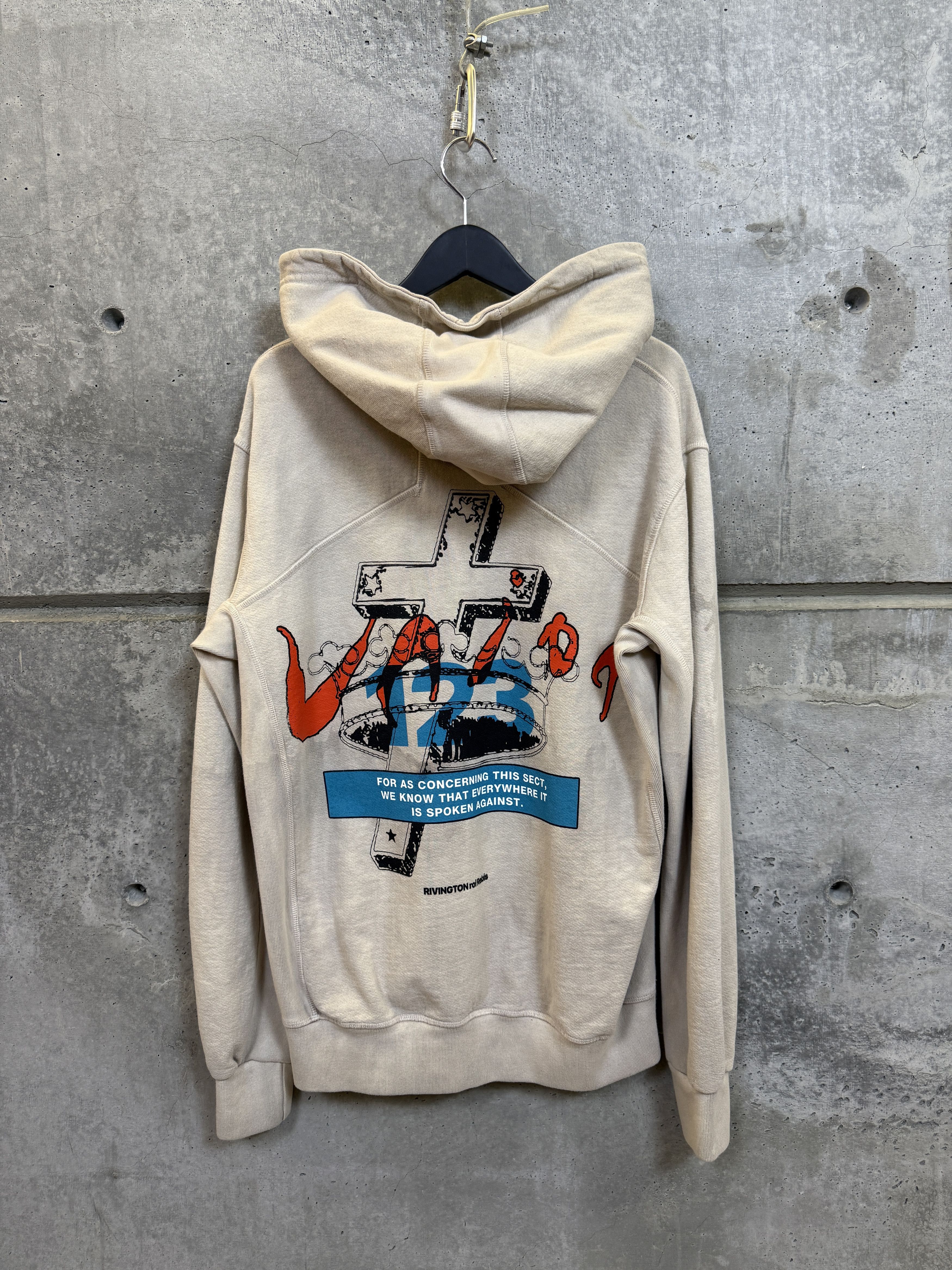 RRR-123 TIE DYE HOLY CLUB RRR 123 HOODIE SUPER HEAVY COTTON Size US XS / EU 42 / 0 - 2 Thumbnail