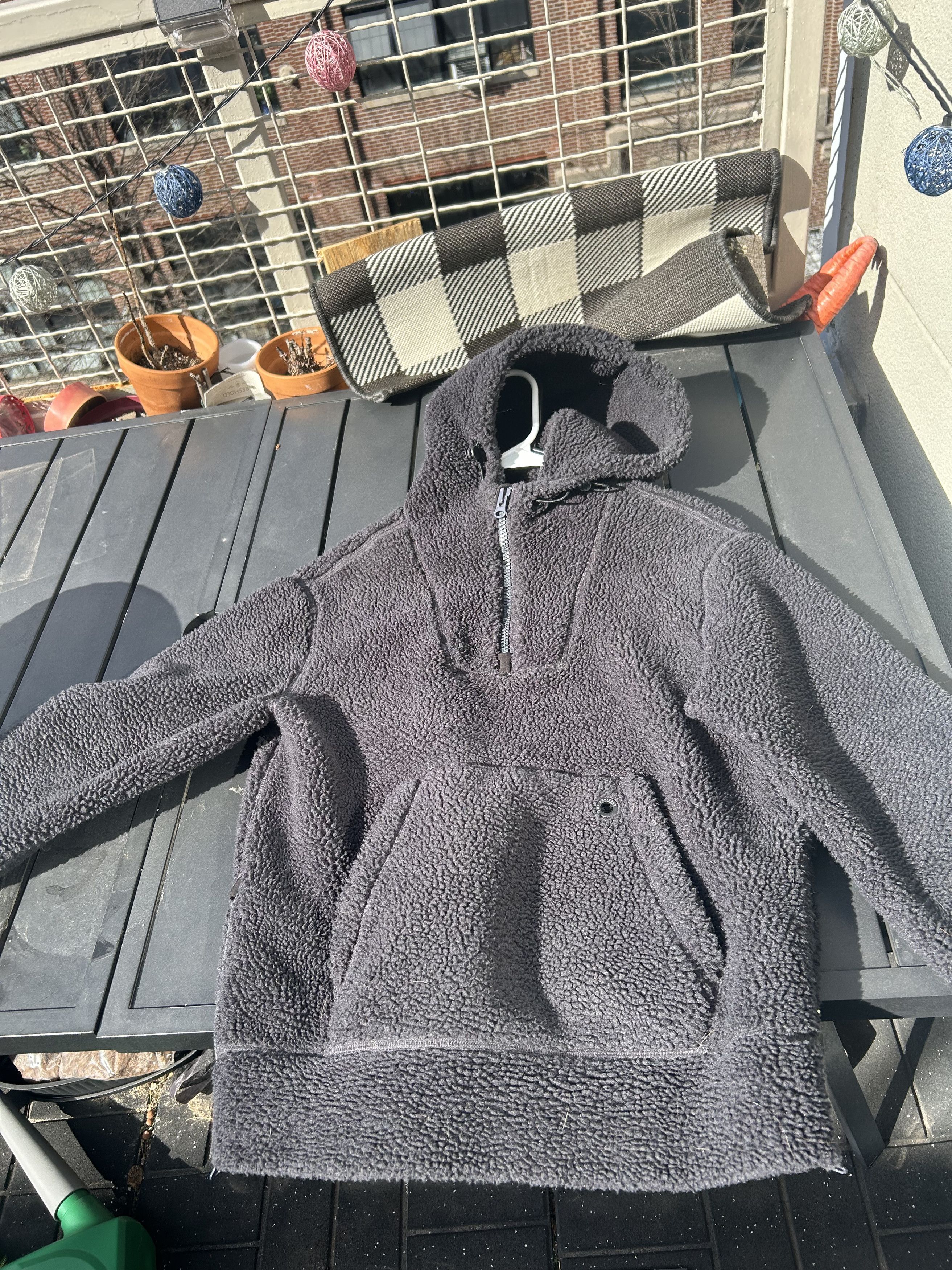 The Arrivals Sherpa Fleece Hoodie Size US S / EU 44-46 / 1 - 5 Thumbnail