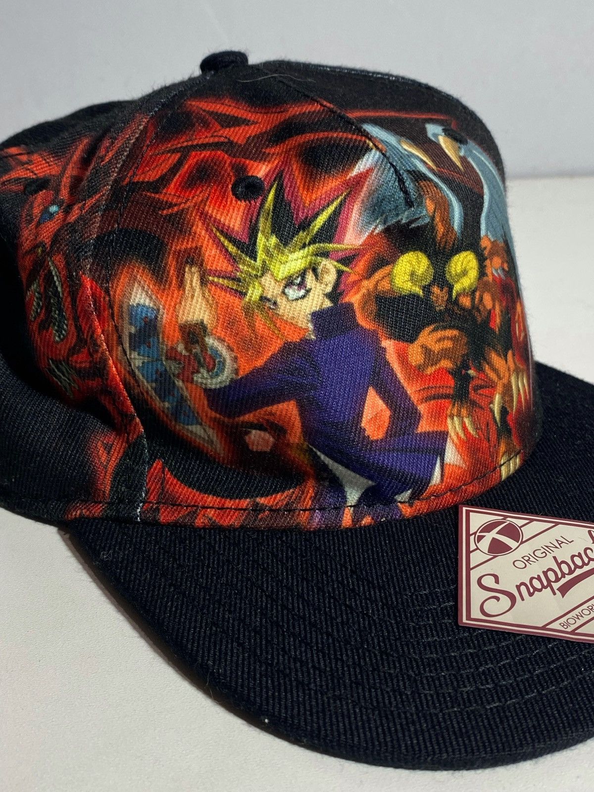 Japanese Brand RARE Yu Gi Oh Kazuki Takahashi Snapback Hat Anima Size ONE SIZE - 2 Thumbnail