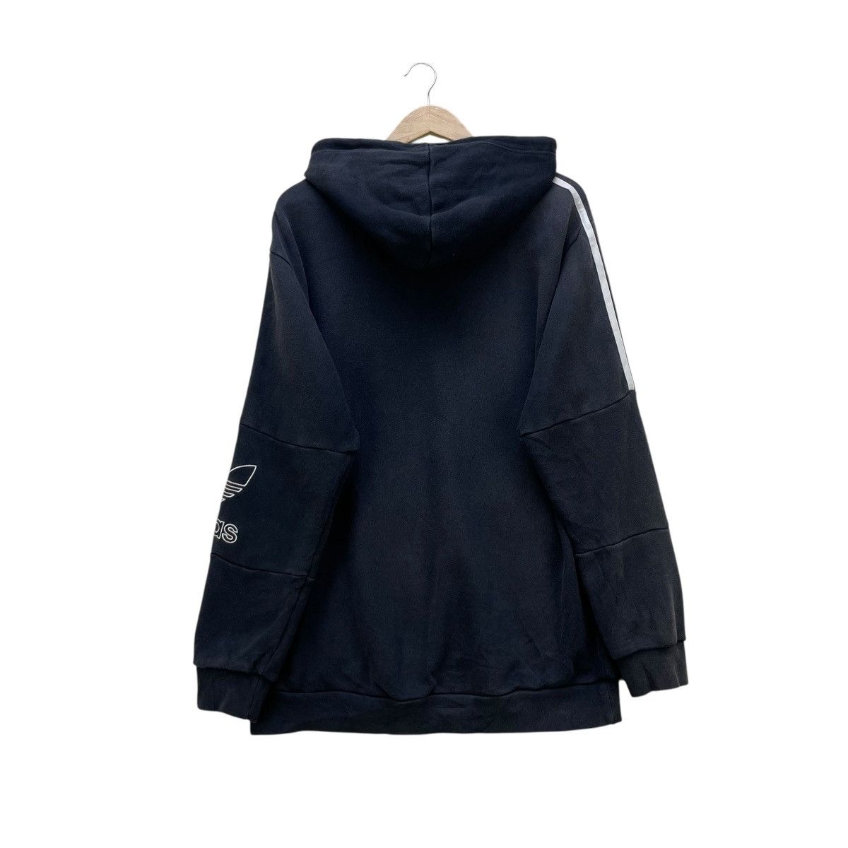 Adidas 💥Vintage Adidas Big Logo Pullover Hooded Size US M / EU 48-50 / 2 - 3 Thumbnail