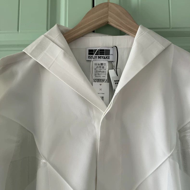 Issey Miyake Issey Miyake size:3 white blouse Size M / US 6-8 / IT 42-44 - 7 Thumbnail