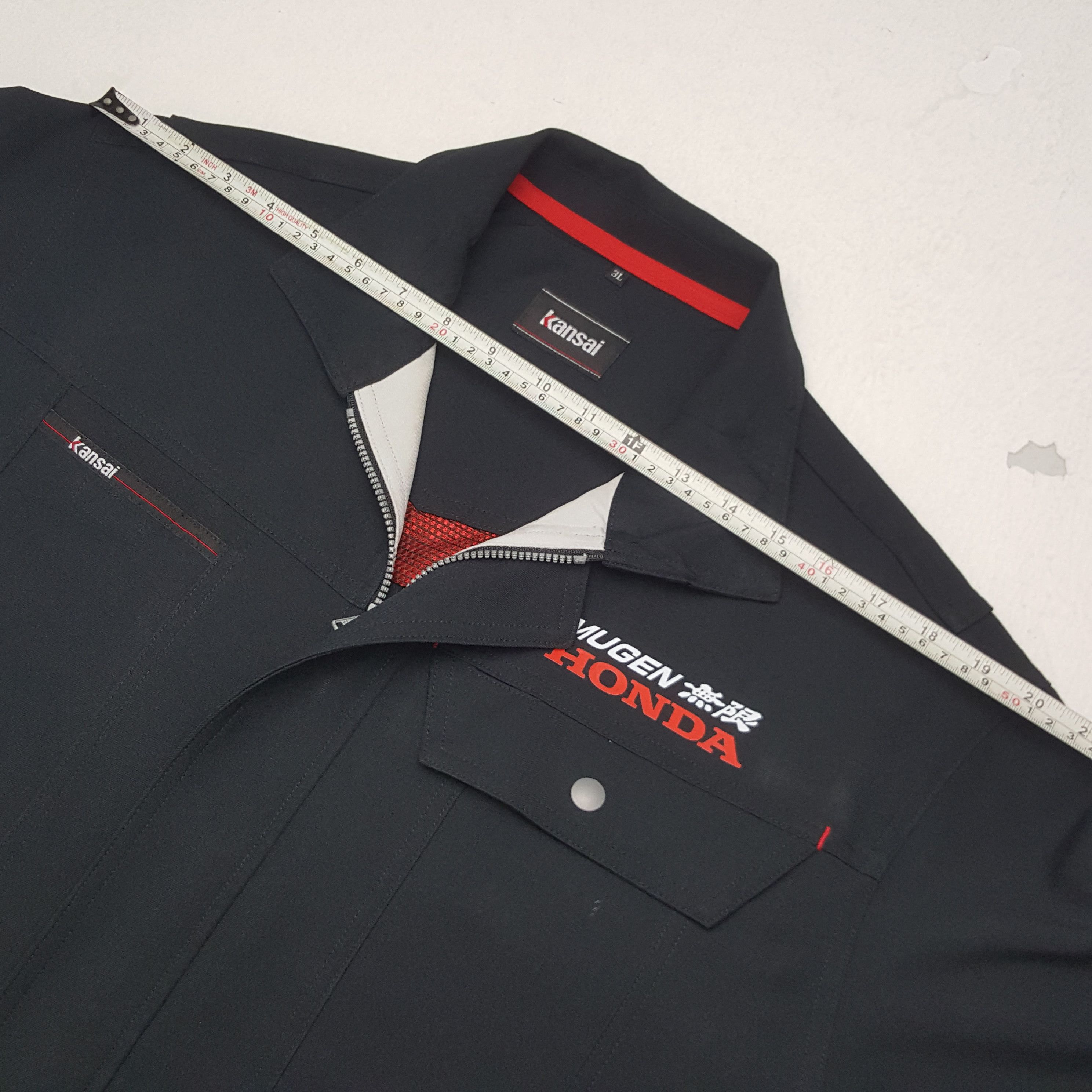 Honda × Vintage Vintage Mugen Honda Japanese Racing Team Custom Art Jacket Size US L / EU 52-54 / 3 - 6 Thumbnail