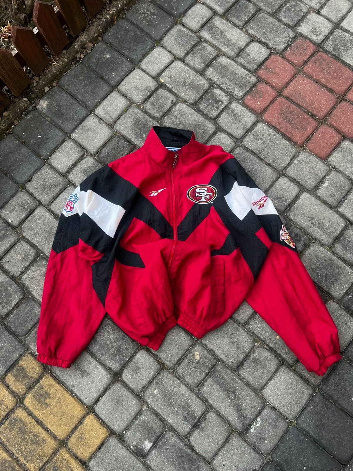 Reebok Vintage 1996 San Francisco 49ers Reebok Jacket 90s Size US L / EU 52-54 / 3 - 1 Thumbnail