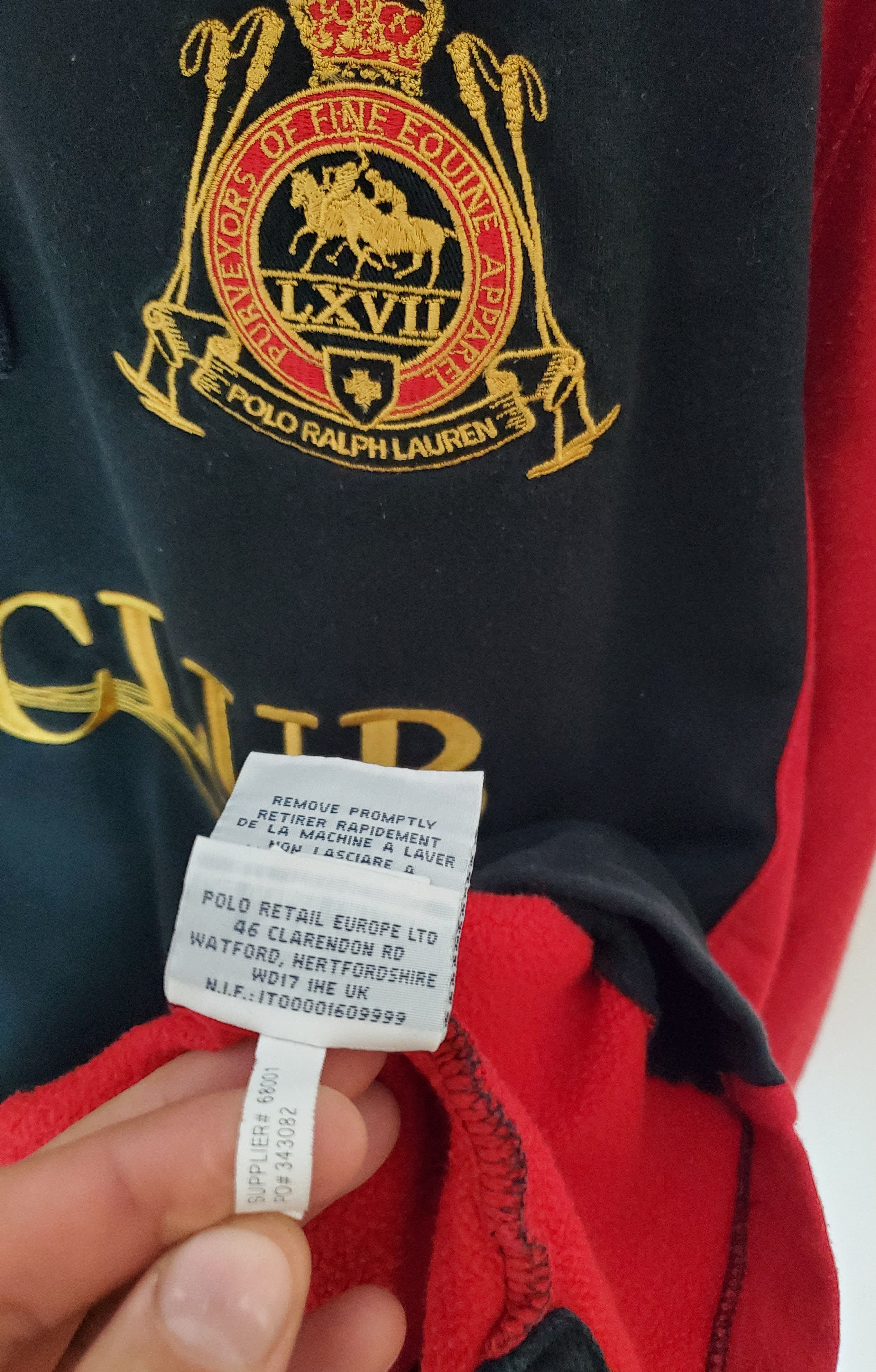 Polo Ralph Lauren × Ralph Lauren × Vintage Polo Ralph Lauren VTG Rugby Big Pony Long Sleeves Rare XXl Size US XXL / EU 58 / 5 - 7 Thumbnail