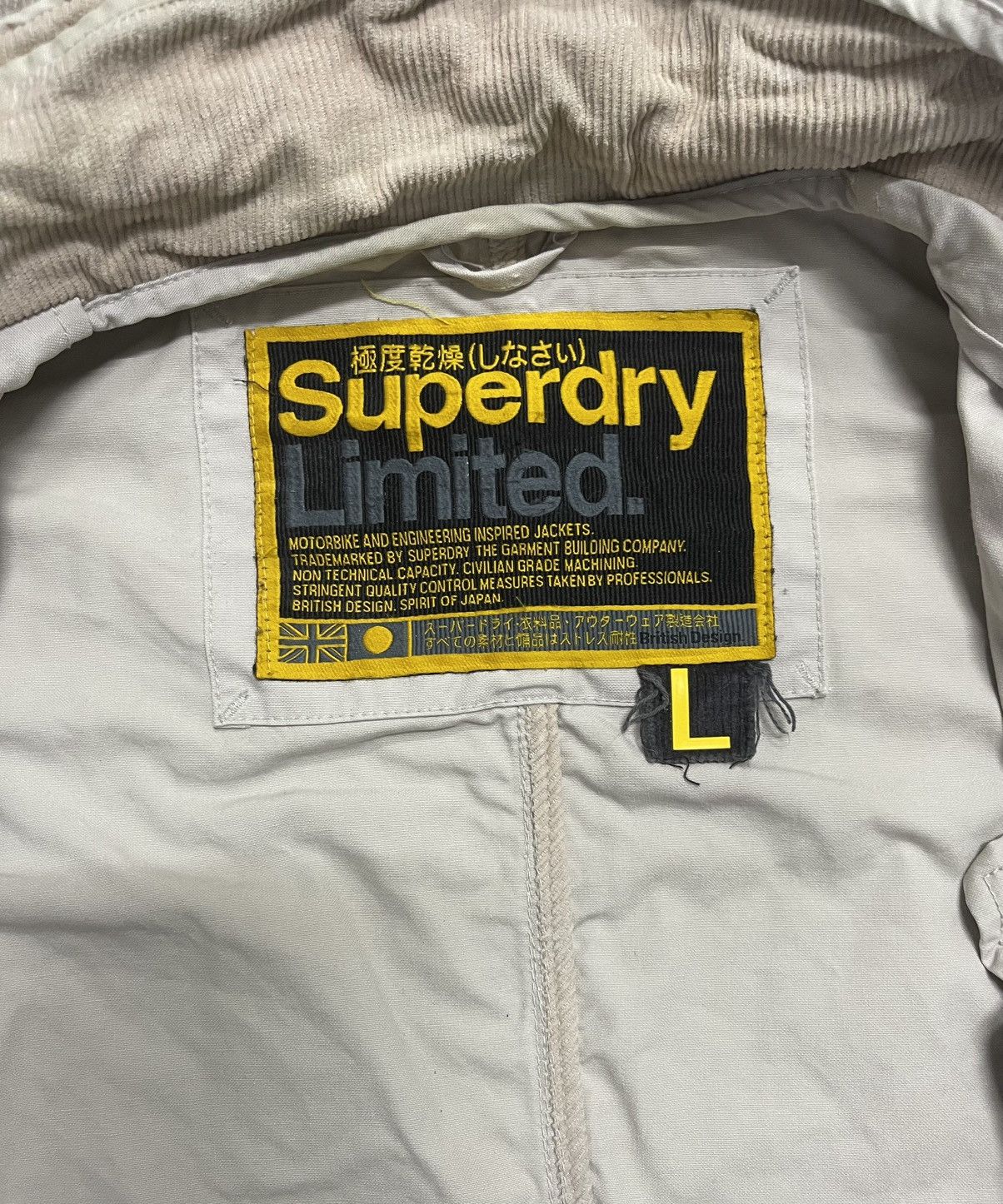 Japanese Brand × Superdry Superdry Limited Jacket Japan Size US L / EU 52-54 / 3 - 14 Thumbnail