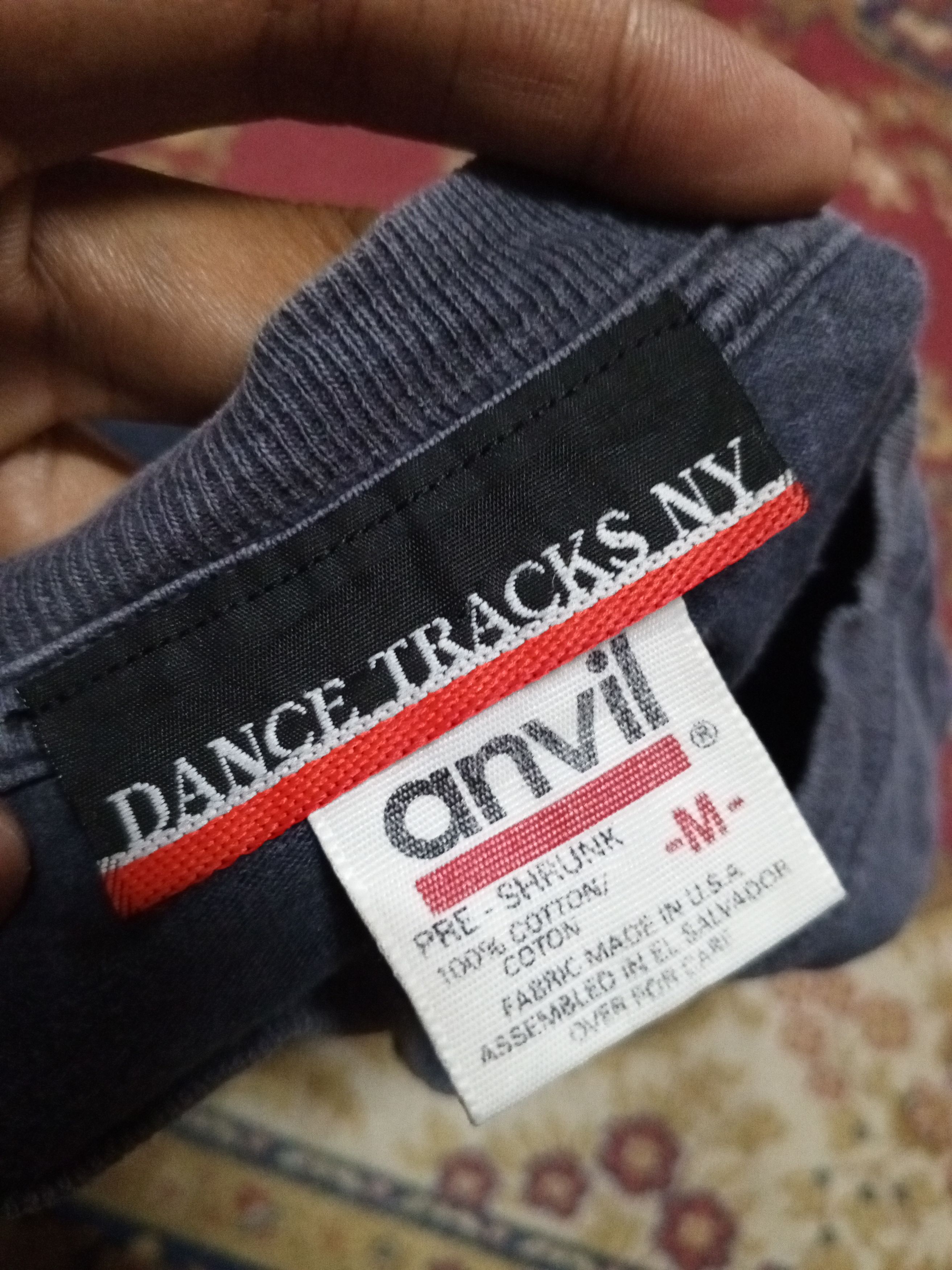 Vintage 99-00s dance tracks rare photos tee Size US M / EU 48-50 / 2 - 6 Thumbnail