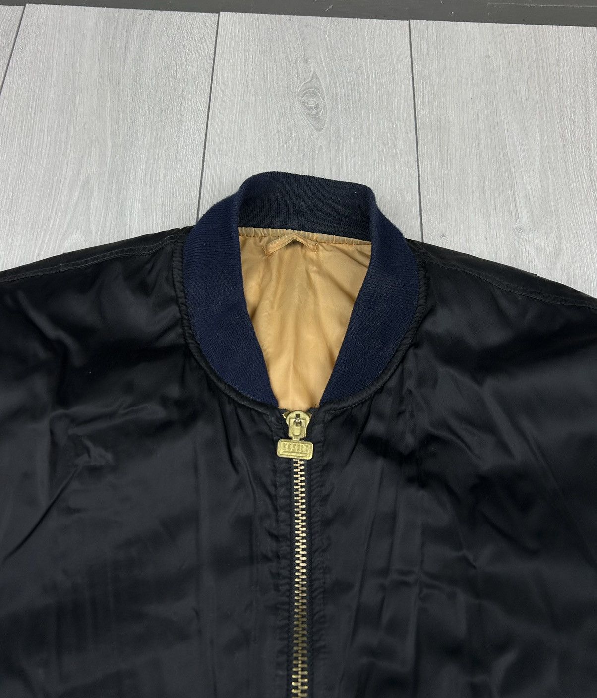 Japanese Brand × Vintage Aviation Flight Vintage Jacket MA-1 USA size XL Size US XL / EU 56 / 4 - 3 Thumbnail