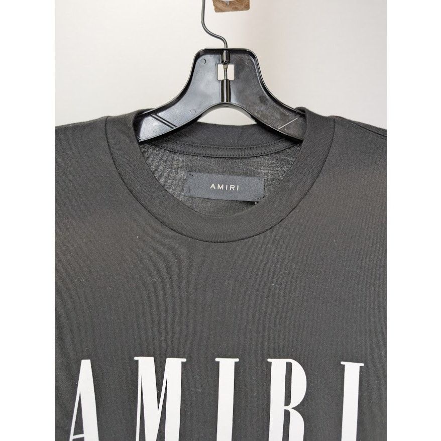 Amiri o1rshd1 Core Logo Tee T-Shirt in Black Size US S / EU 44-46 / 1 - 2 Thumbnail