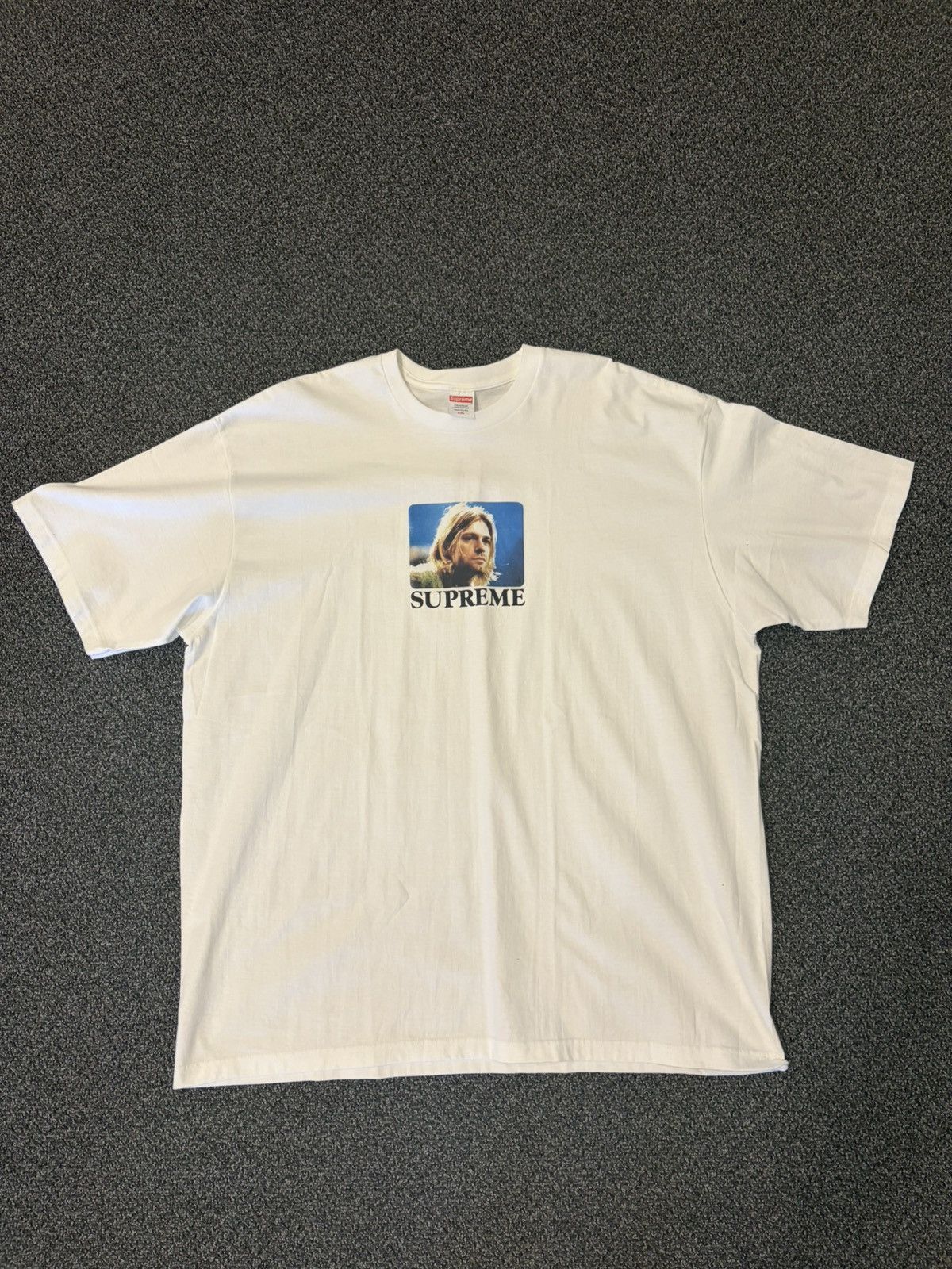Supreme Supreme Kurt Cobain Tee White Size US XXL / EU 58 / 5 - 1 Thumbnail