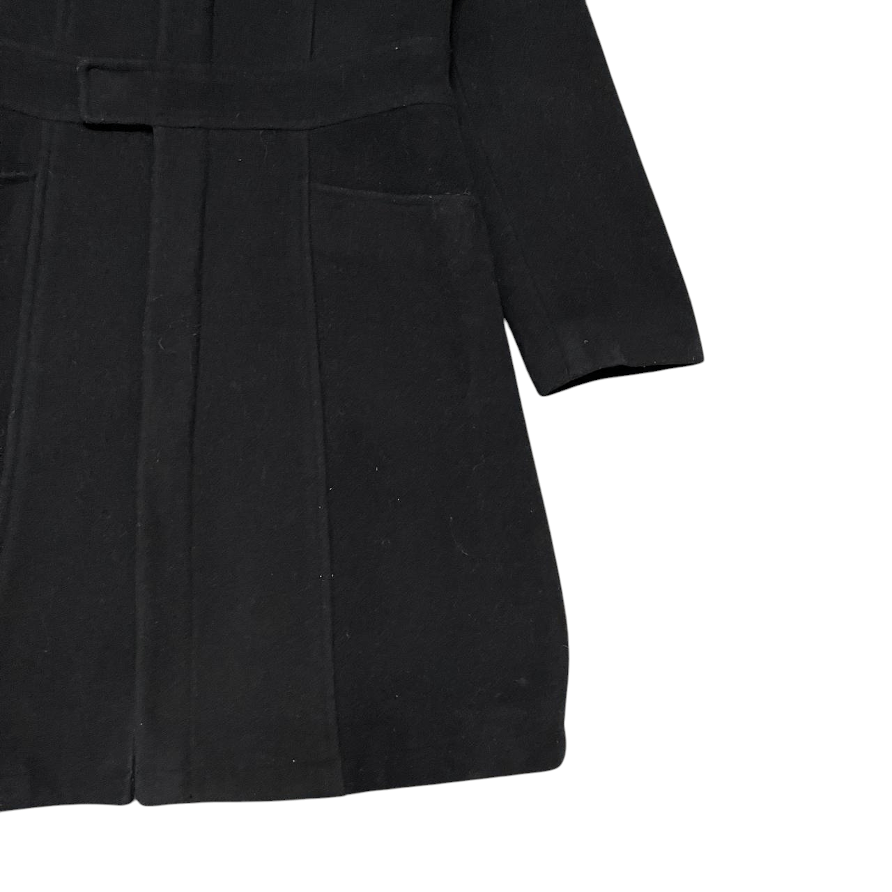 Yohji Yamamoto Vintage Ined Yohji Yamamoto Wool Long Coat Size US S / EU 44-46 / 1 - 4 Thumbnail