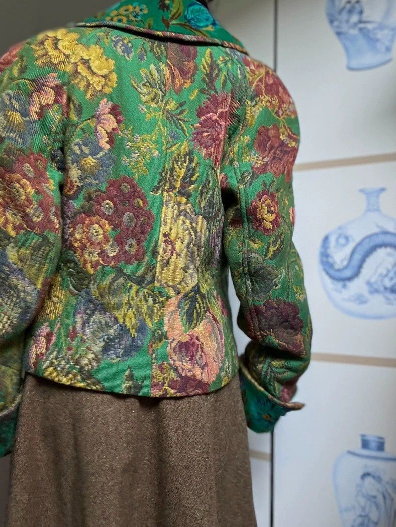 Kenzo KENZO Silk brocade floral velvet coat Size XS / US 0-2 / IT 36-38 - 5 Thumbnail