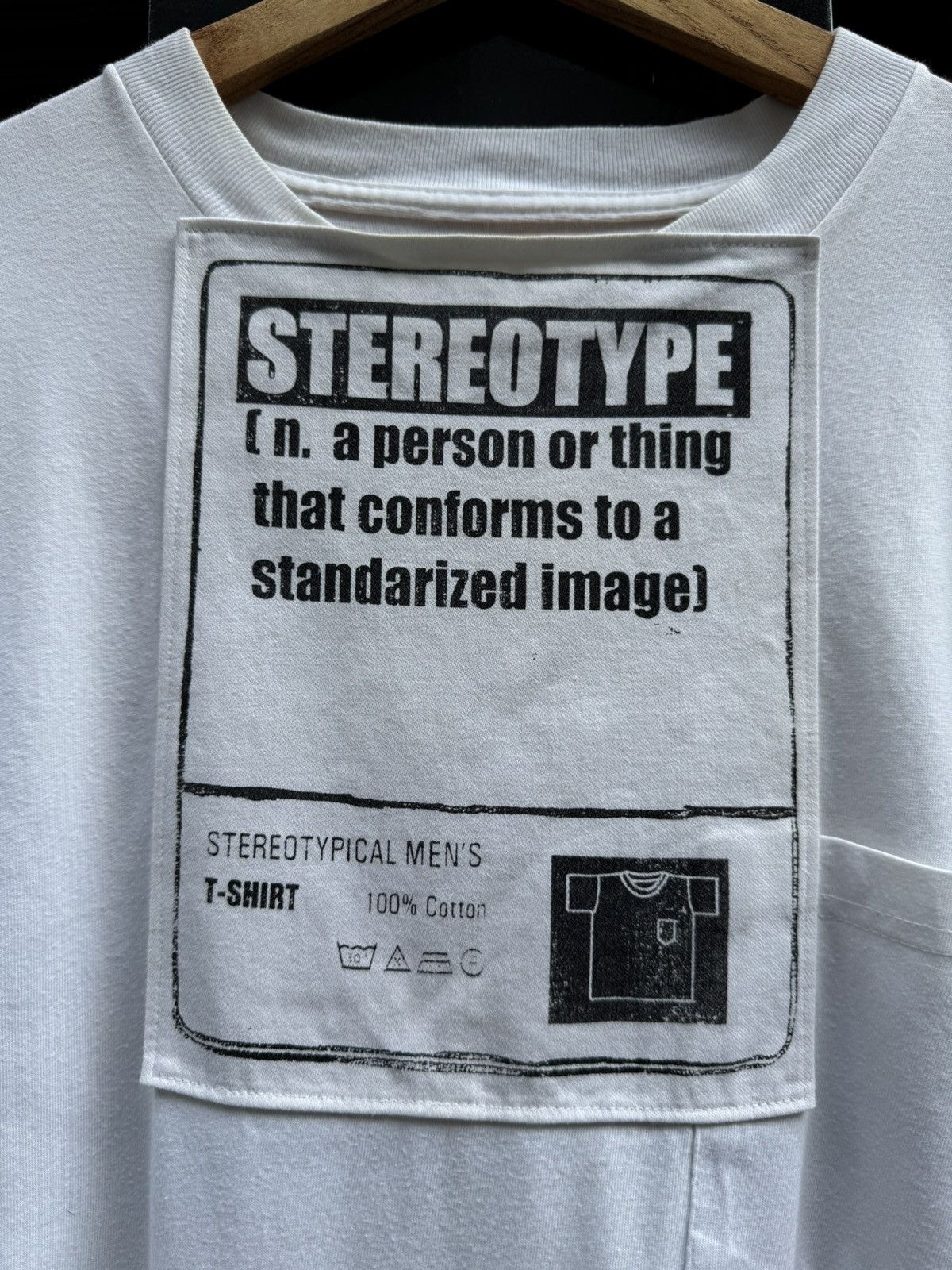 Maison Margiela Maison Martin Margiela SS00 Stereotype 200% Cotton T-Shirt Size US L / EU 52-54 / 3 - 2 Thumbnail