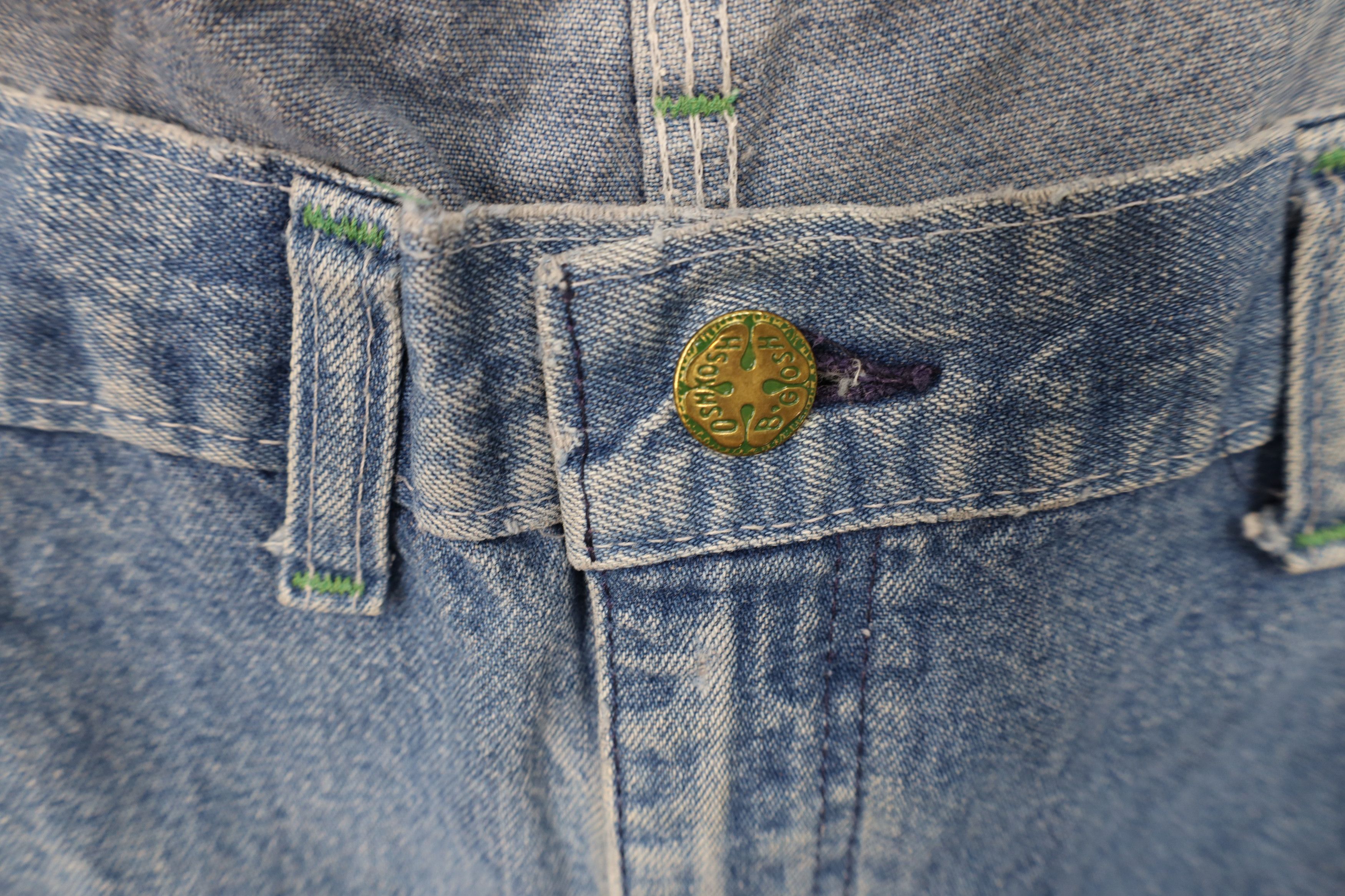 Vintage Vintage 70s OshKosh B'Gosh Sanforized Wide Leg Jeans Size US 38 / EU 54 - 8 Thumbnail