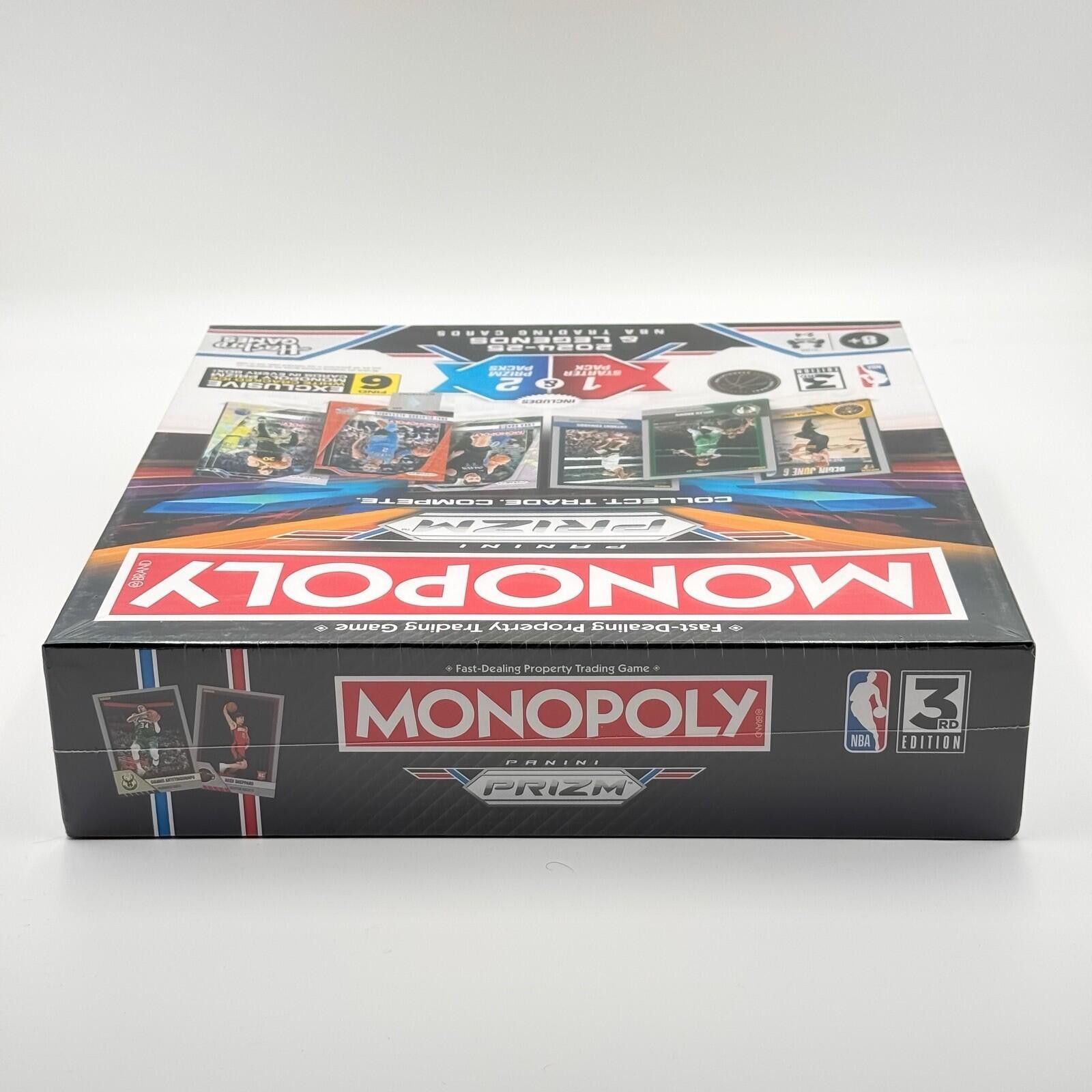 Alec Monopoly 24-25 Panini Prizm Monopoly NBA Basketball Trading Card Game Size ONE SIZE - 6 Thumbnail