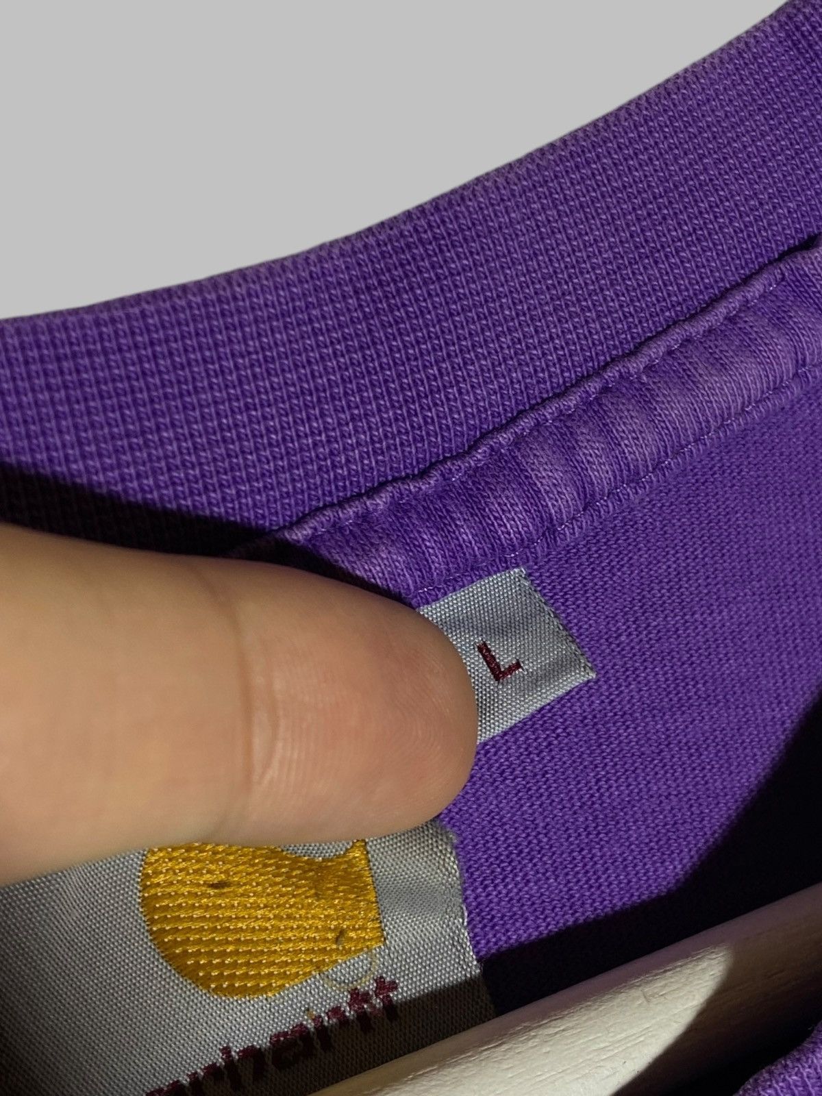 Carhartt × Vintage Vintage 00s Carhartt Purple Tylor The Creator Vibes T-shirt Size US L / EU 52-54 / 3 - 12 Thumbnail