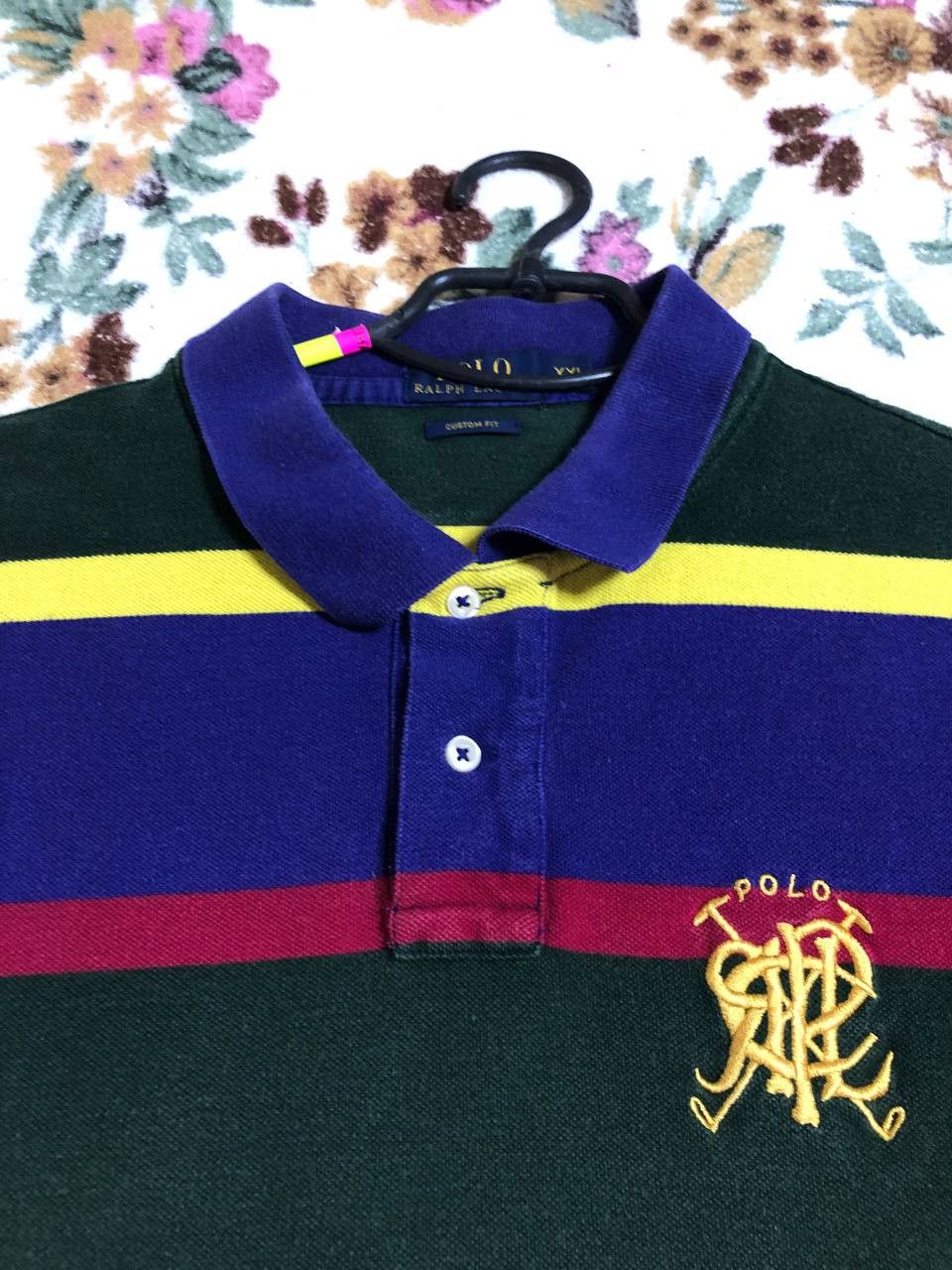 Polo Ralph Lauren Vintage Y2K Polo Ralph Lauren Stripped Polo Tee Size US XXL / EU 58 / 5 - 4 Thumbnail