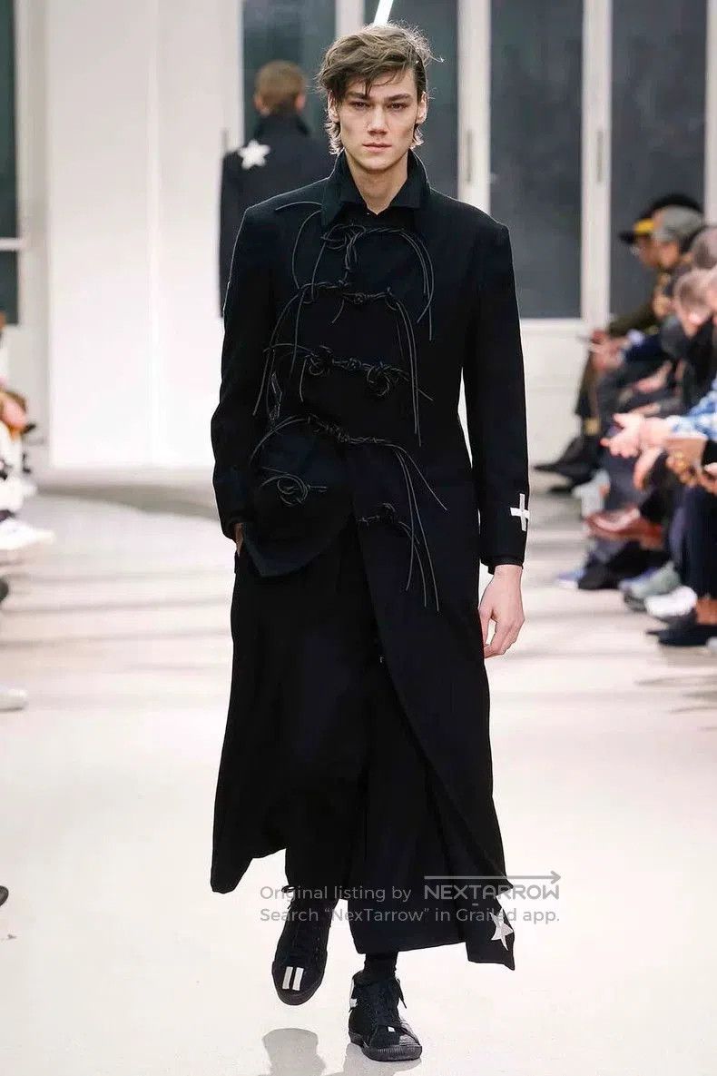 Yohji Yamamoto Yohji Yamamoto Star Embroidery Coat. Size US S / EU 44-46 / 1 - 3 Thumbnail