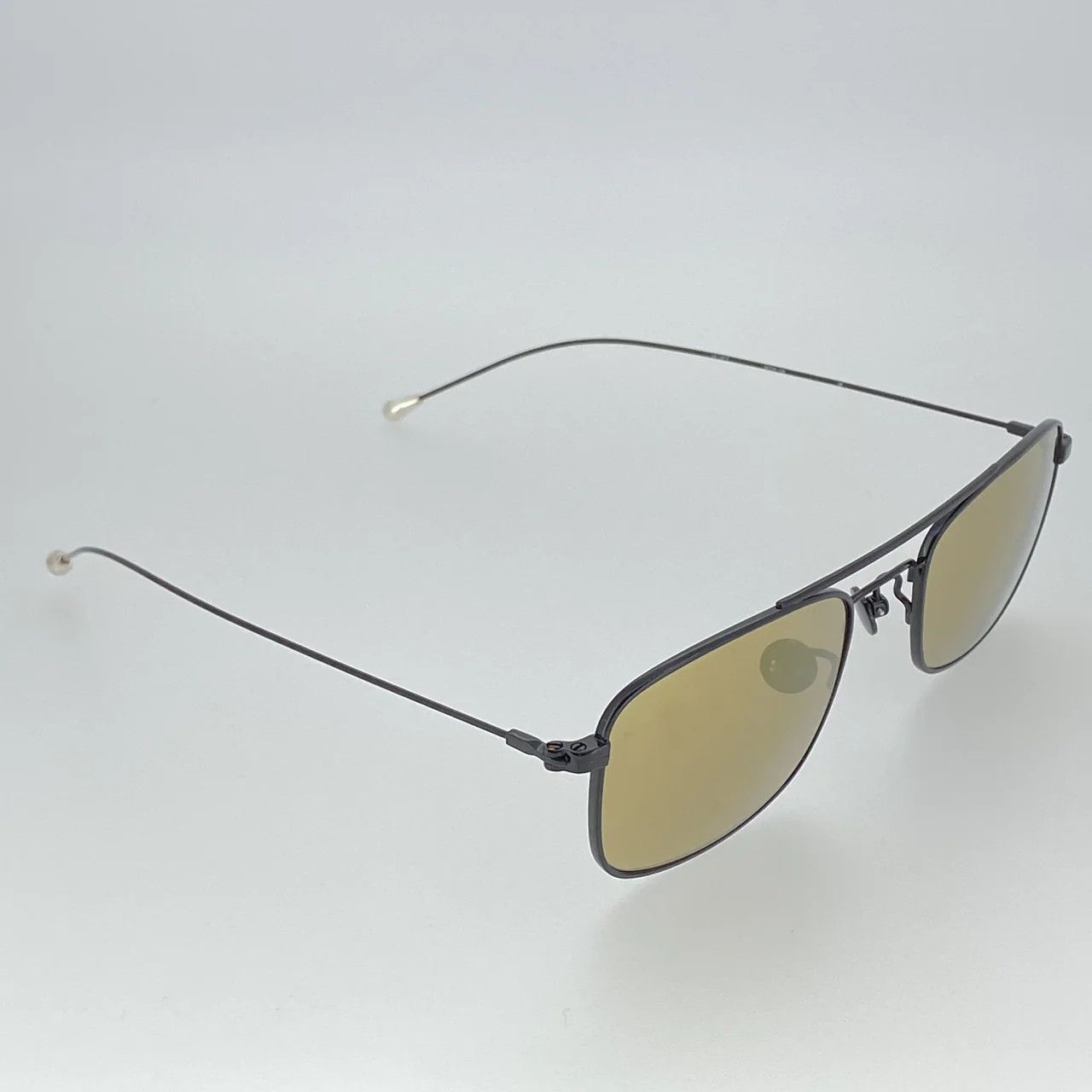 Ann Demeulemeester Ann Demeulemeester Sunglasses Black Titanium and Bronze Size ONE SIZE - 6 Thumbnail