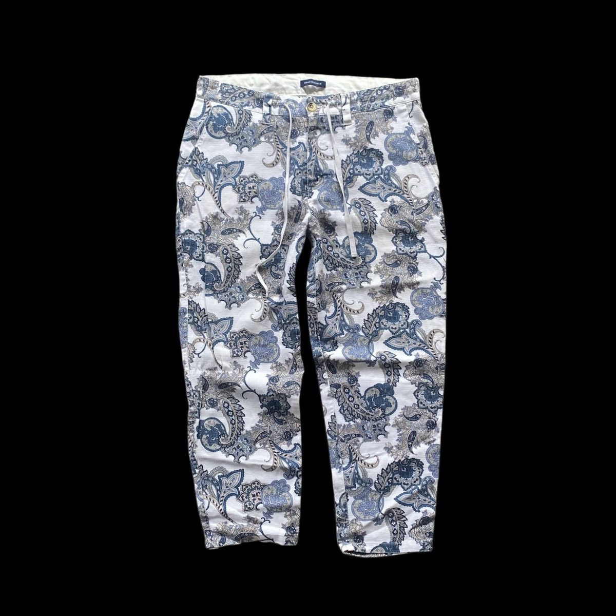 URBAN RESEARCH DOORS Urban research paisley cropped pants Size US 32 / EU 48 - 1 Thumbnail
