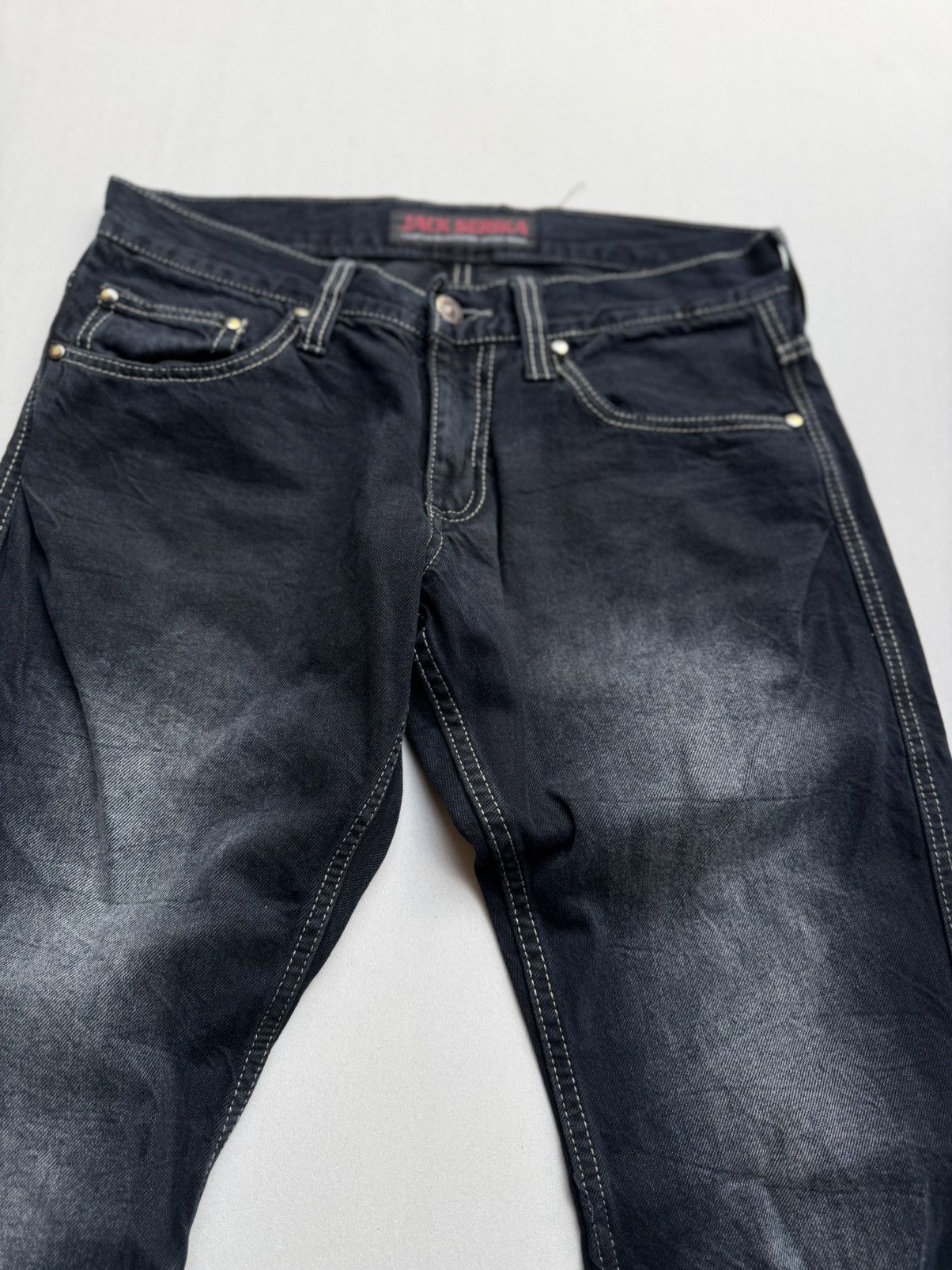 Japanese Brand Jack serrika flare jeans Size US 29 - 3 Thumbnail