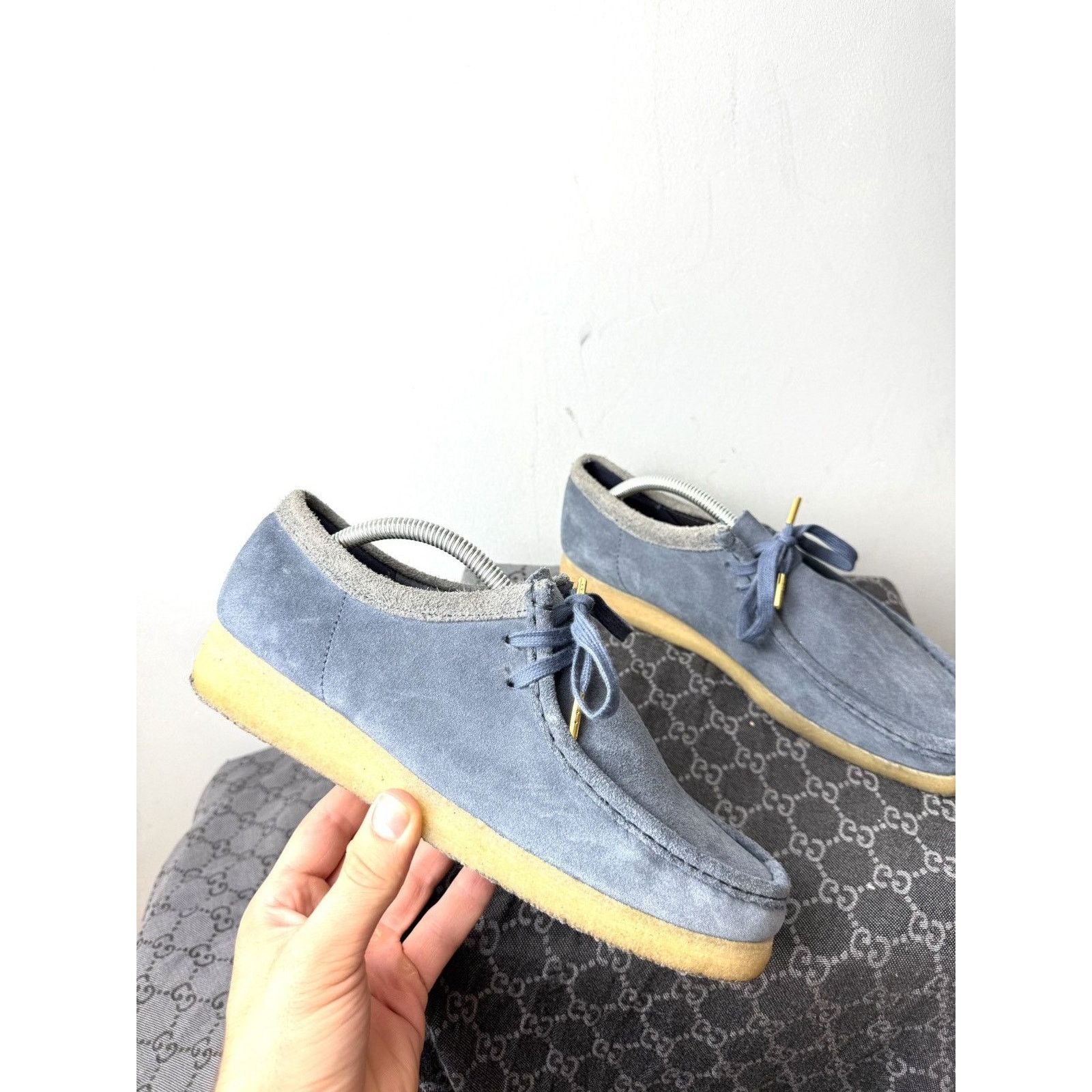 Clarks Clark’s Originals Wallabee Low Top Boots Shoes Sneakers Size US 9.5 / EU 42-43 - 6 Thumbnail