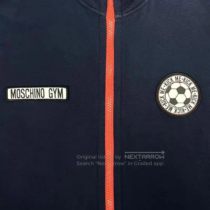 Moschino Moschino Cotton Blend Embroidered Jacket for Women . Size M / US 6-8 / IT 42-44 - 4 Thumbnail