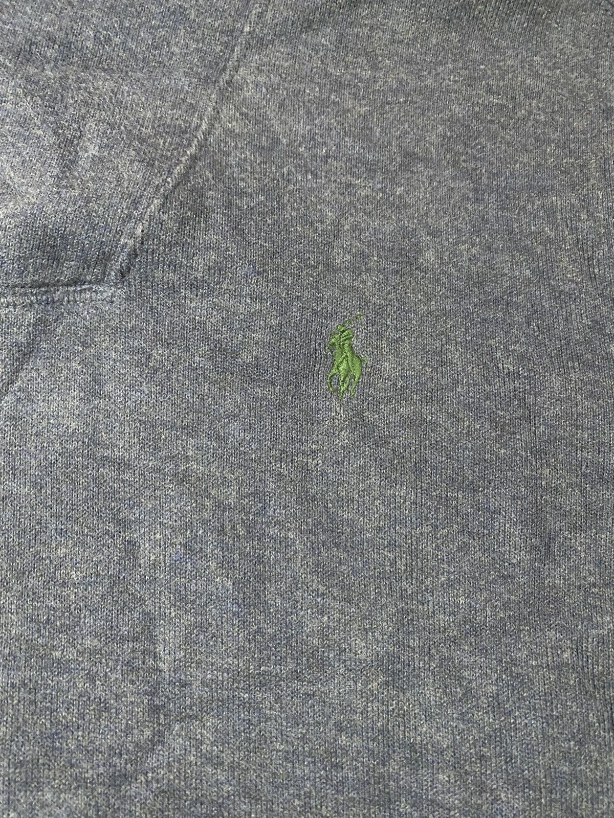 Polo Ralph Lauren × Ralph Lauren × Vintage Vintage polo ralph lauren sweater with leather elbow patches Size US L / EU 52-54 / 3 - 10 Thumbnail