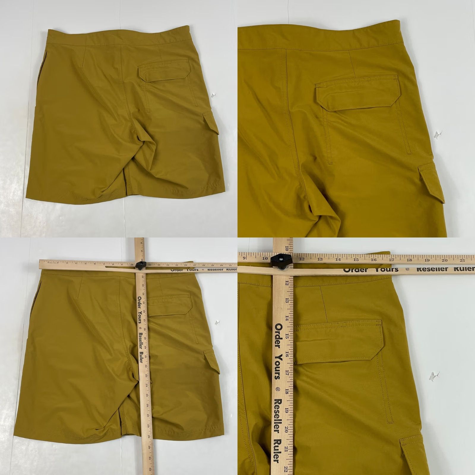 Vintage Duluth Swim Shorts Mens 34 x 9 Yellow Moose Hybrid Trunks Beach Surf Gym Stretch - Regular Size Size US 34 / EU 50 - 8 Thumbnail